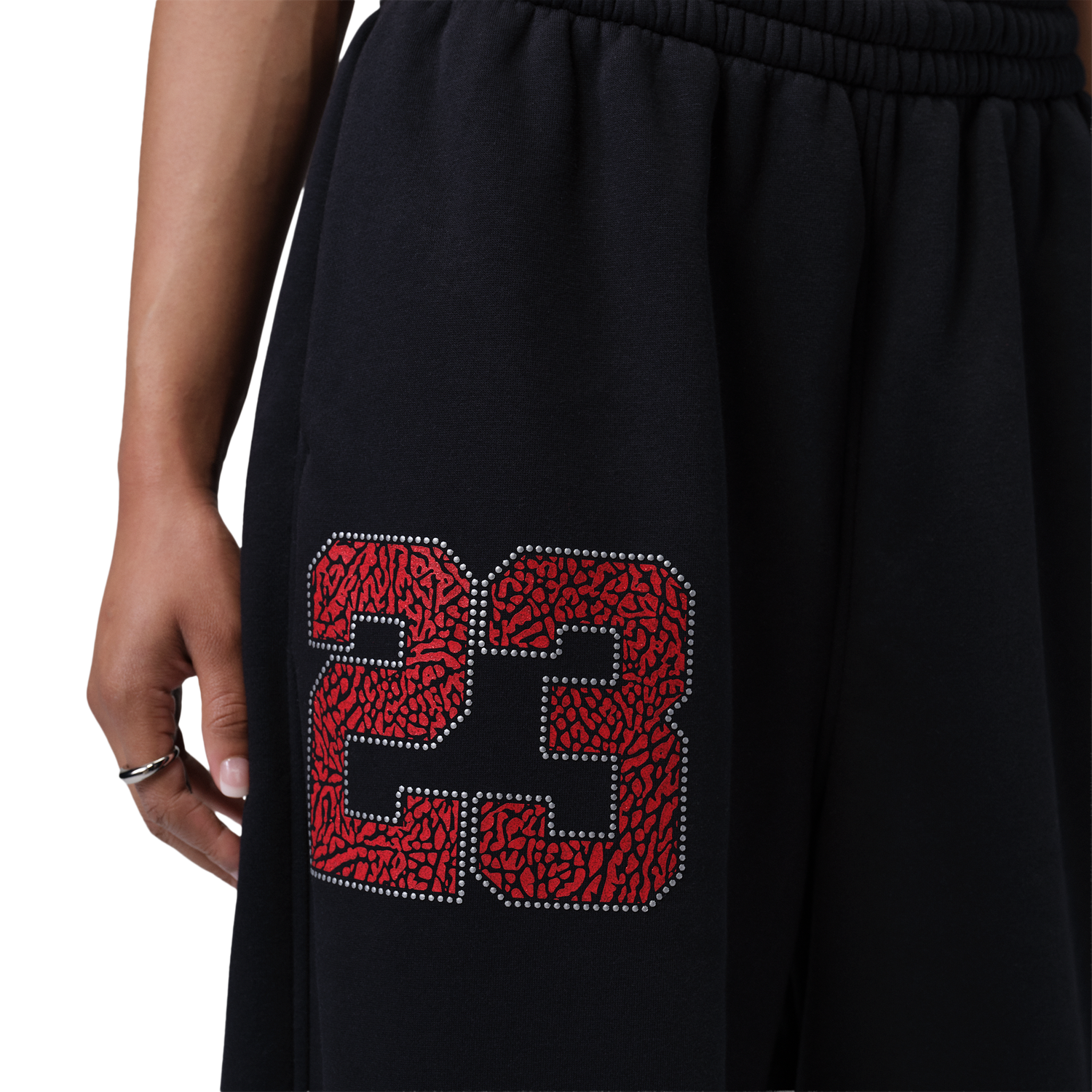 Jordan Brooklyn Fleece NG 26 Jogger Pants - Women's - Black/Red