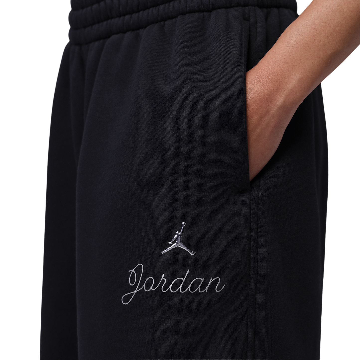 Jordan Brooklyn Fleece NG 26 Jogger Pants - Women's - Black/Red