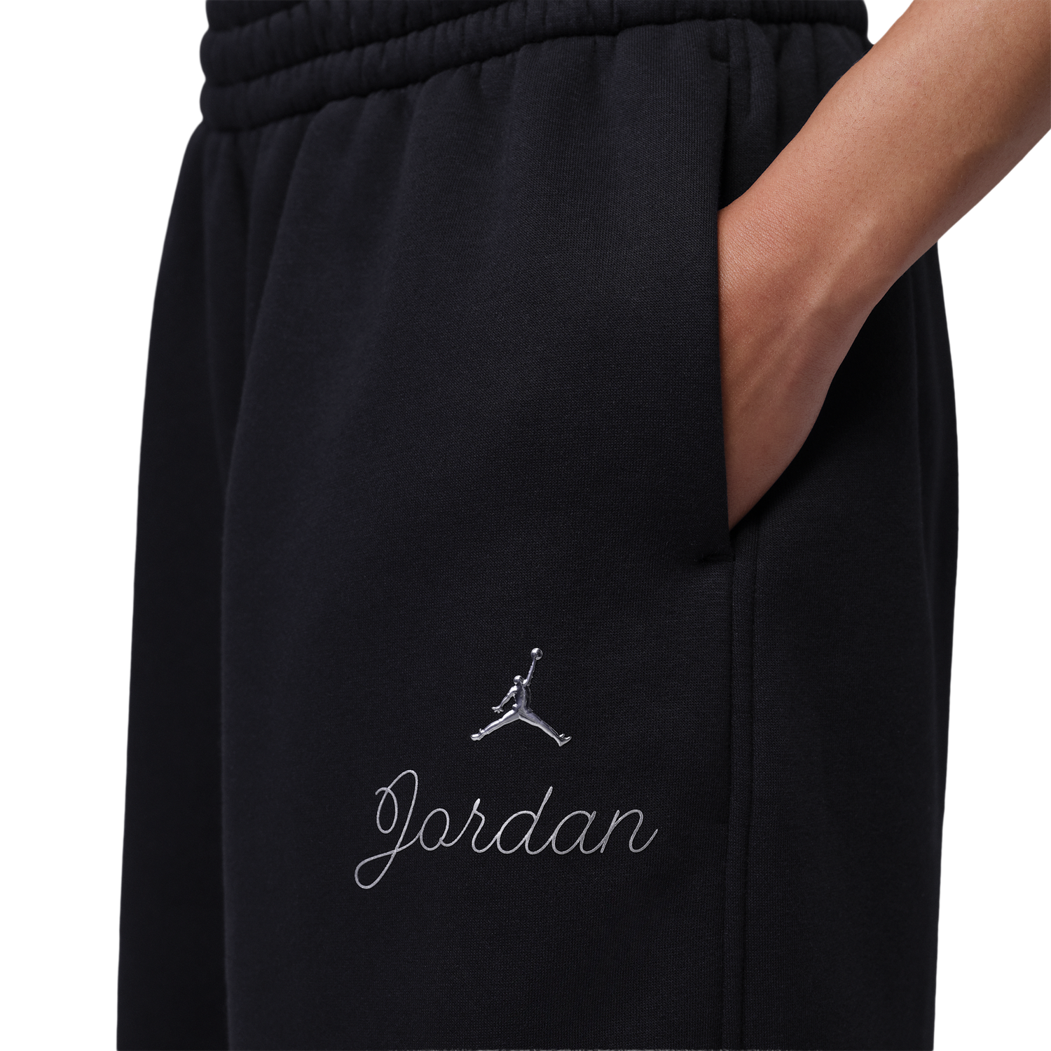 Jordan Brooklyn Fleece NG 26 Jogger Pants - Women's - Black/Red