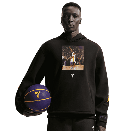 Nike Kobe '81 Dri-FIT Fleece Pullover Hoodie - Men's - Black/White
