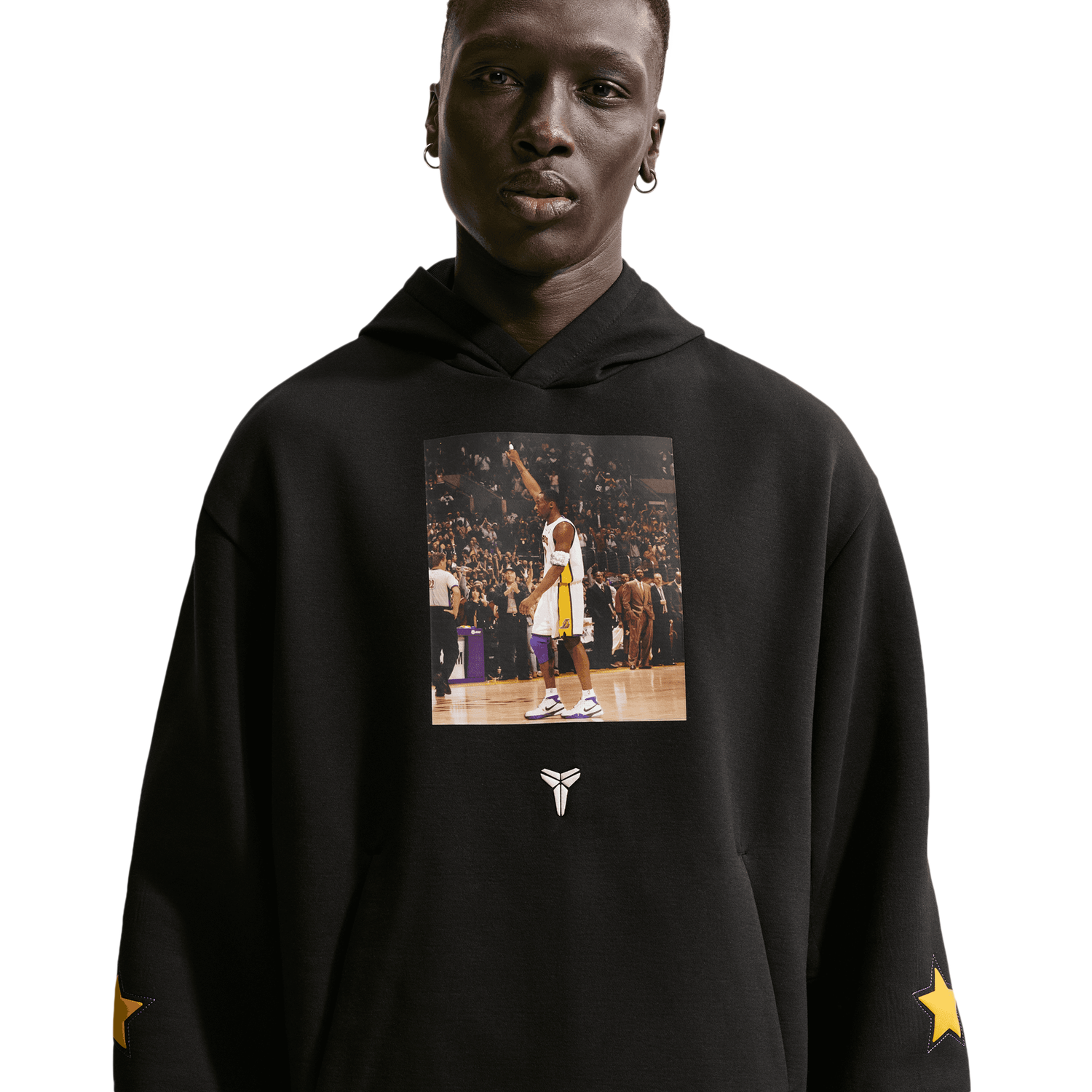 Nike Kobe '81 Dri-FIT Fleece Pullover Hoodie - Men's - Black/White
