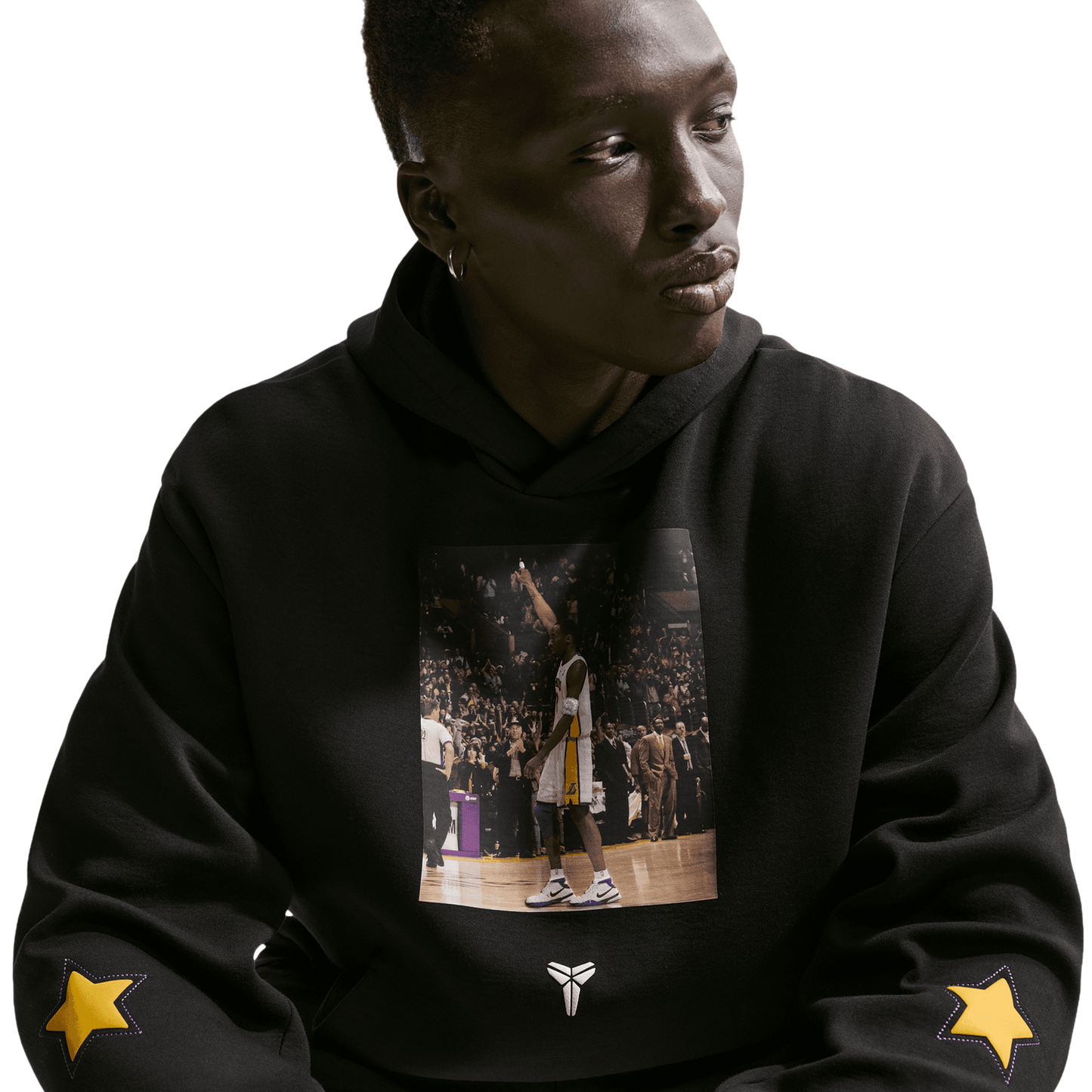 Nike Kobe '81 Dri-FIT Fleece Pullover Hoodie - Men's - Black/White