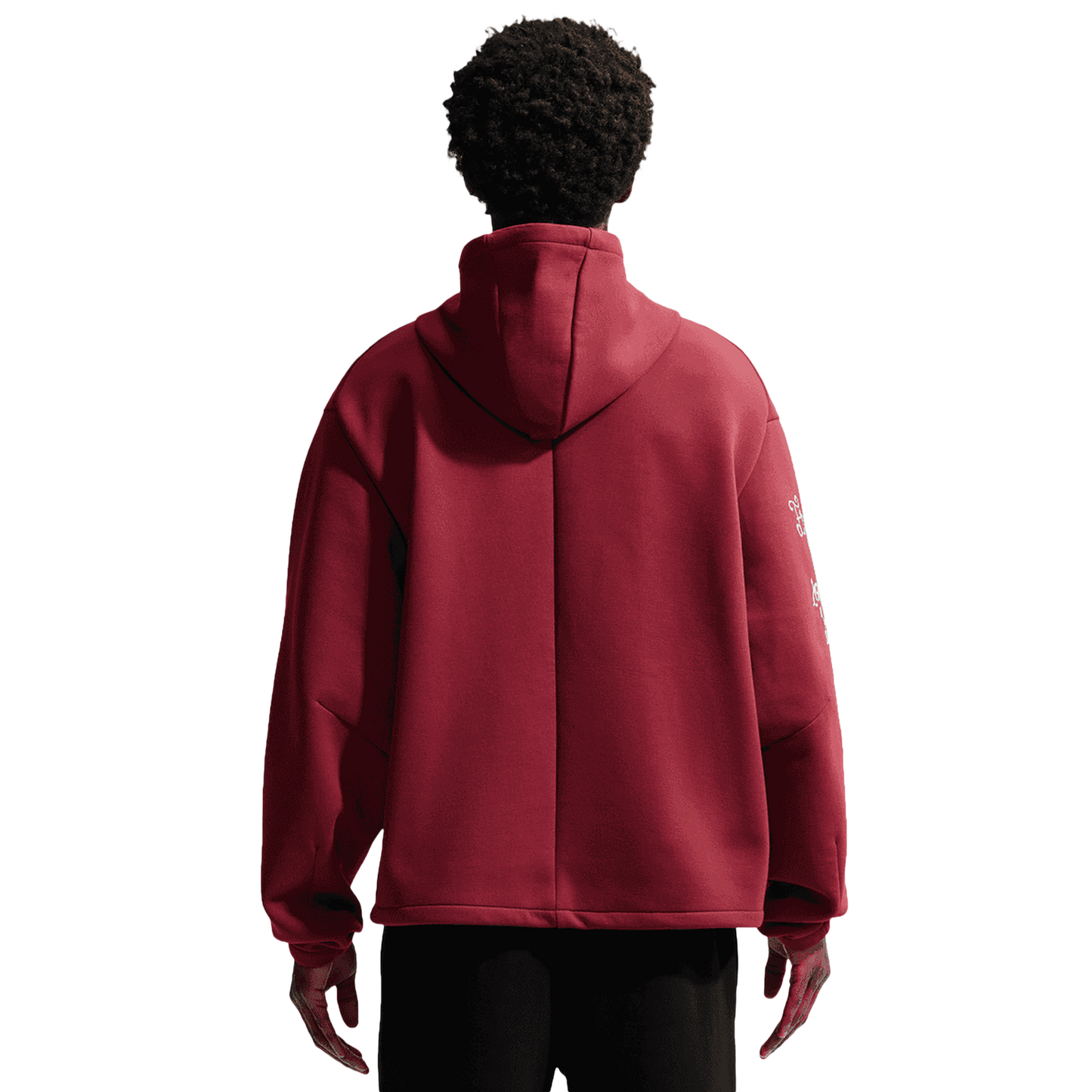 Nike Kobe Dri-FIT SC Fleece Pullover Hoodie - Men's - Red/White