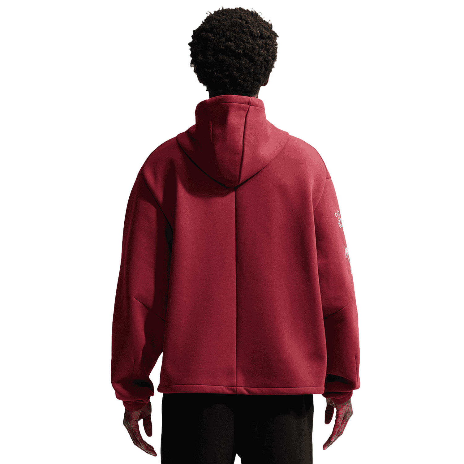 Nike Kobe Dri-FIT SC Fleece Pullover Hoodie - Men's - Red/White