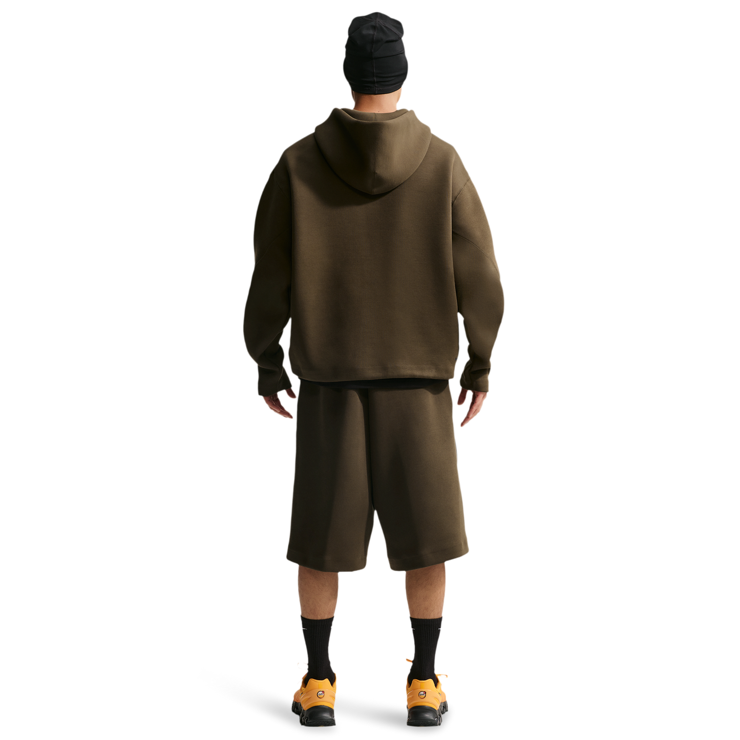 Nike Tech Ergo Pullover Hoodie - Men's - Black/Olive
