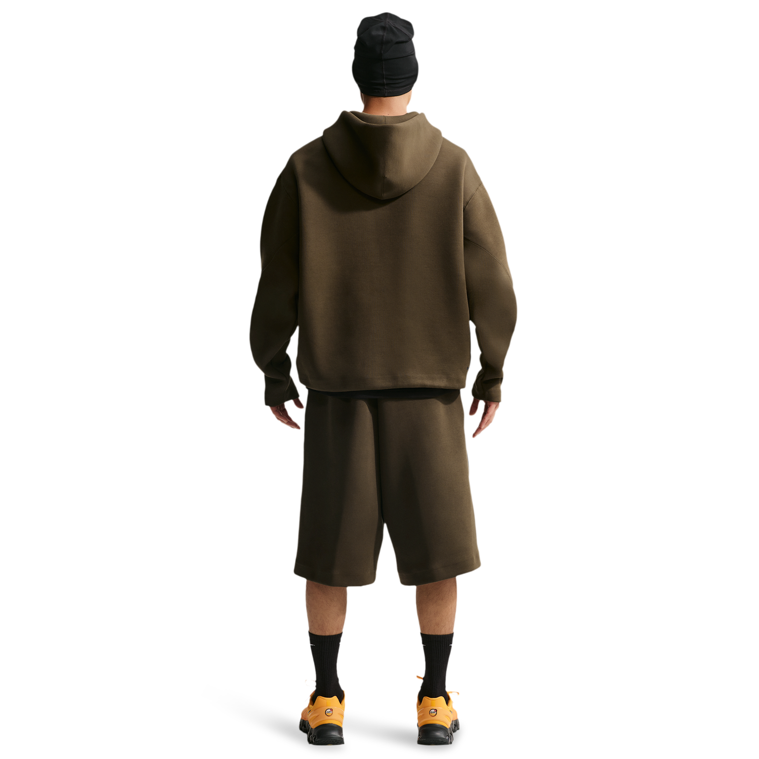 Nike Tech Ergo Pullover Hoodie - Men's - Black/Olive