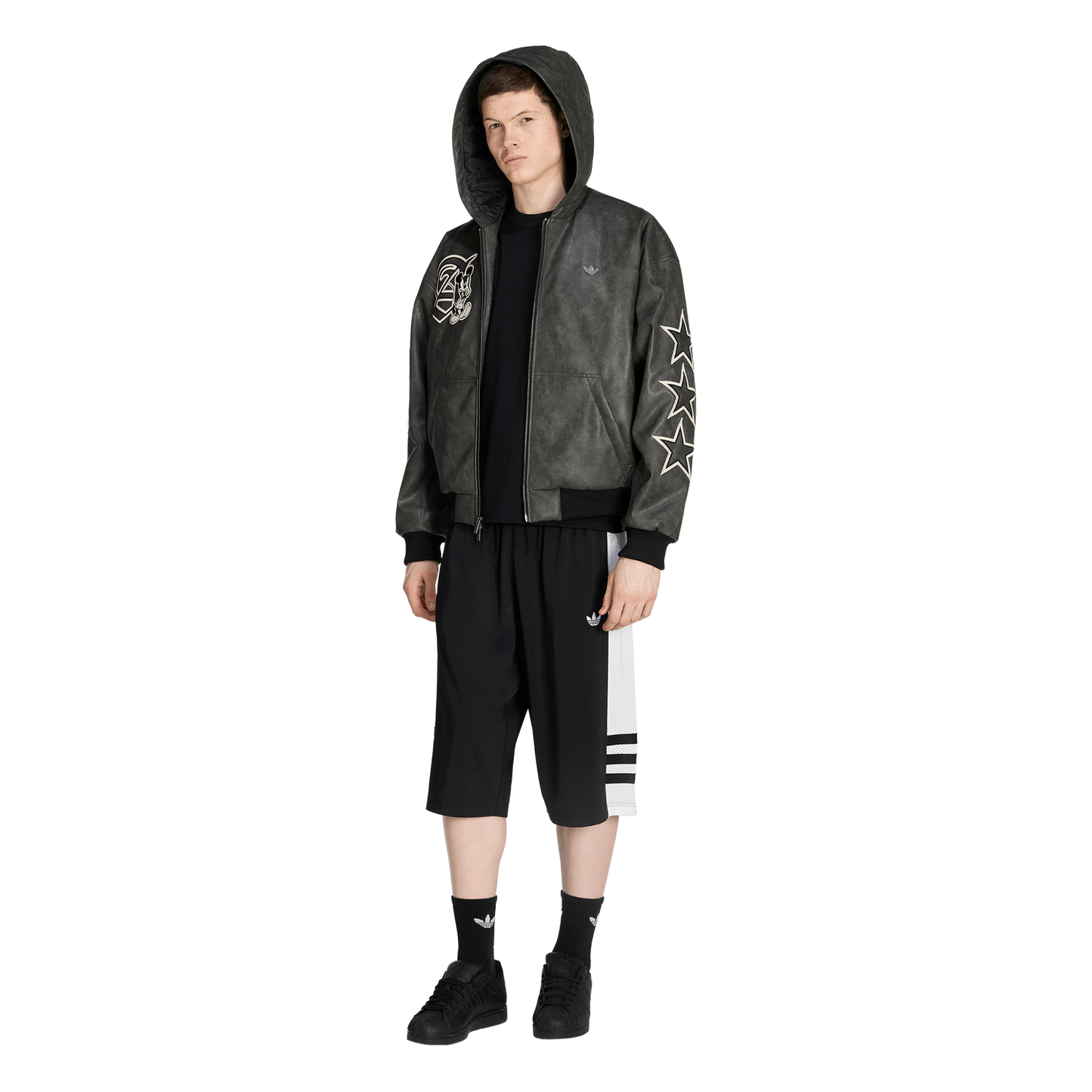 adidas Originals x Disney Mickey Mouse Jacket - Men's - Black