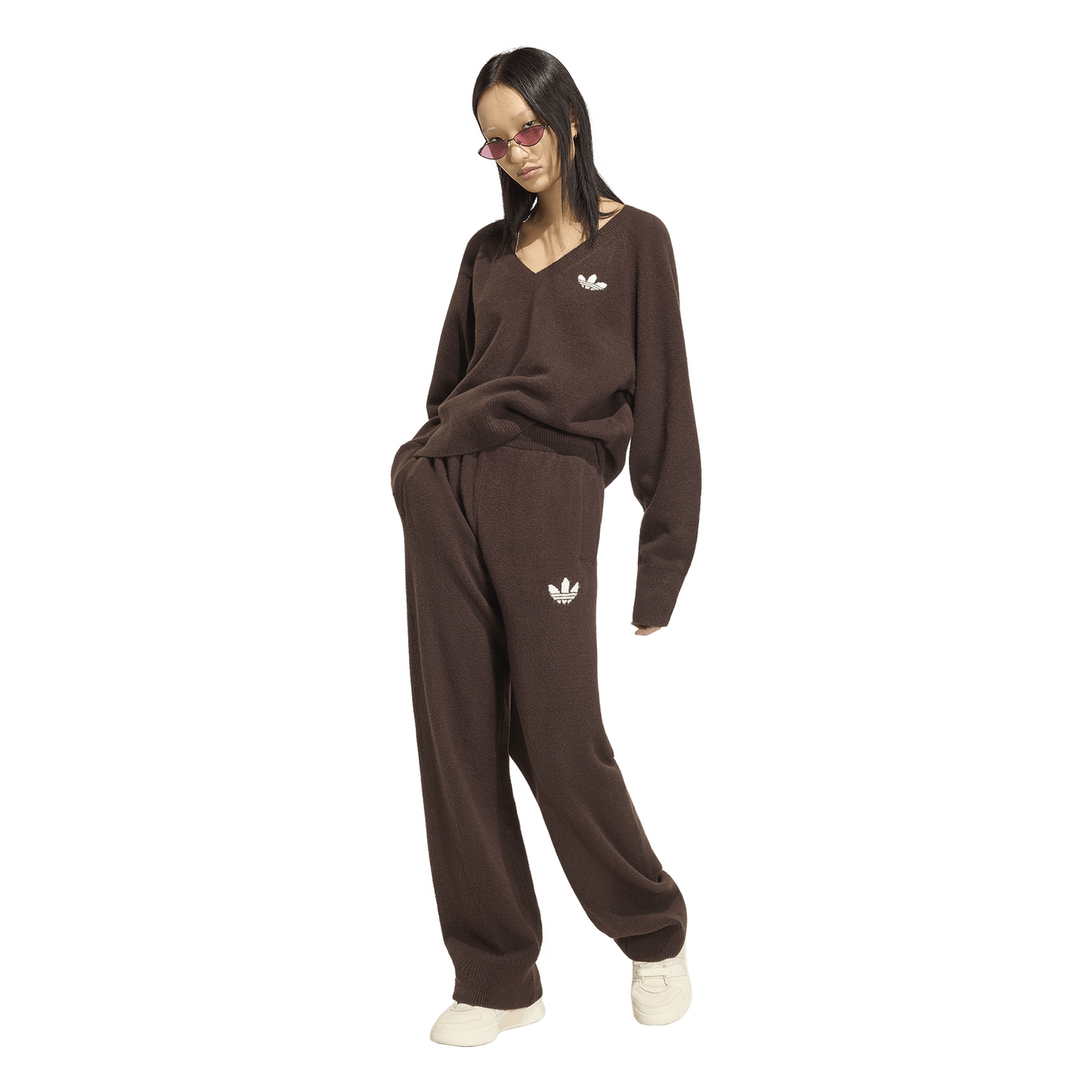 adidas Originals Essentials Knit Pants - Women's - Aurora Coffee