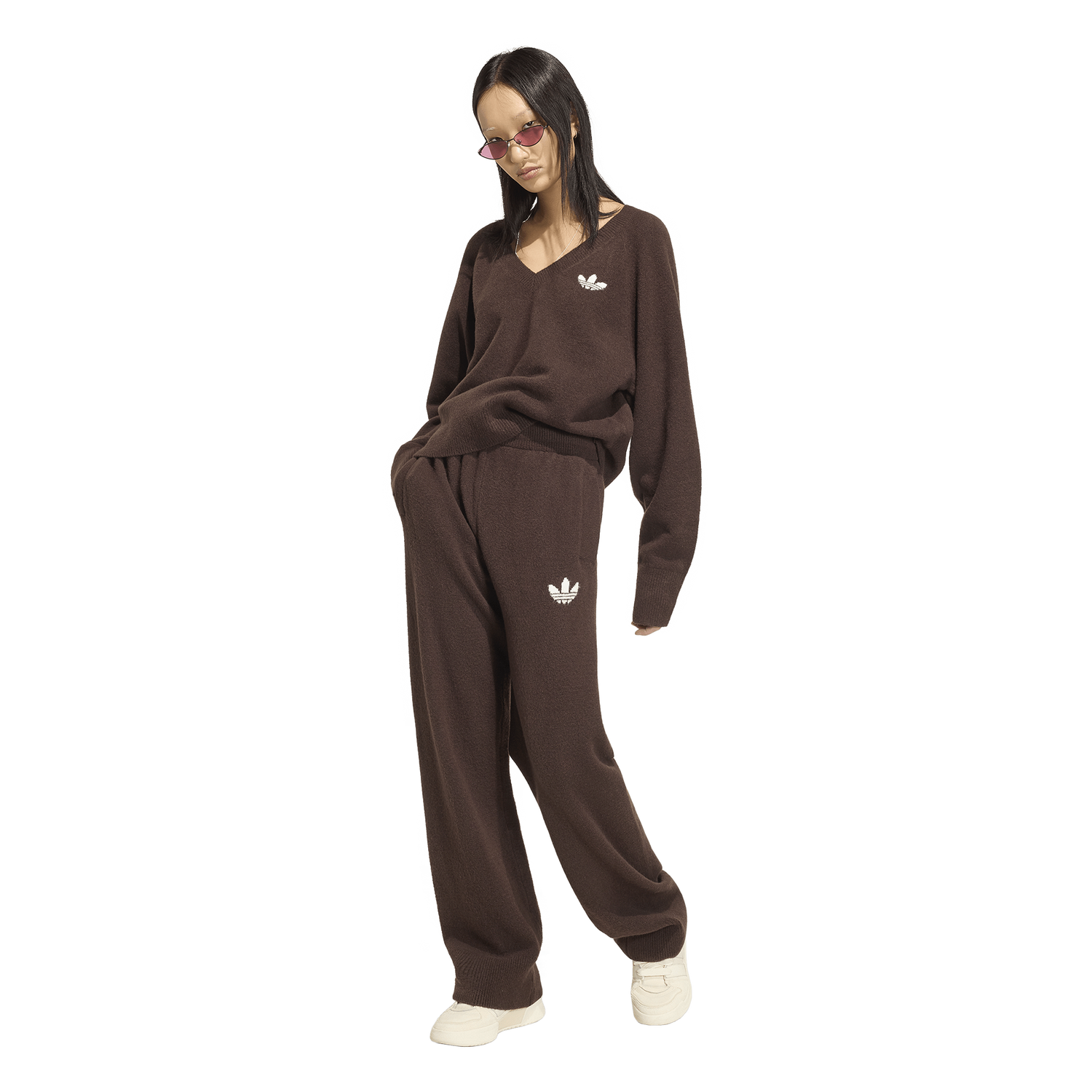 adidas Originals Essentials Knit Pants - Women's - Aurora Coffee