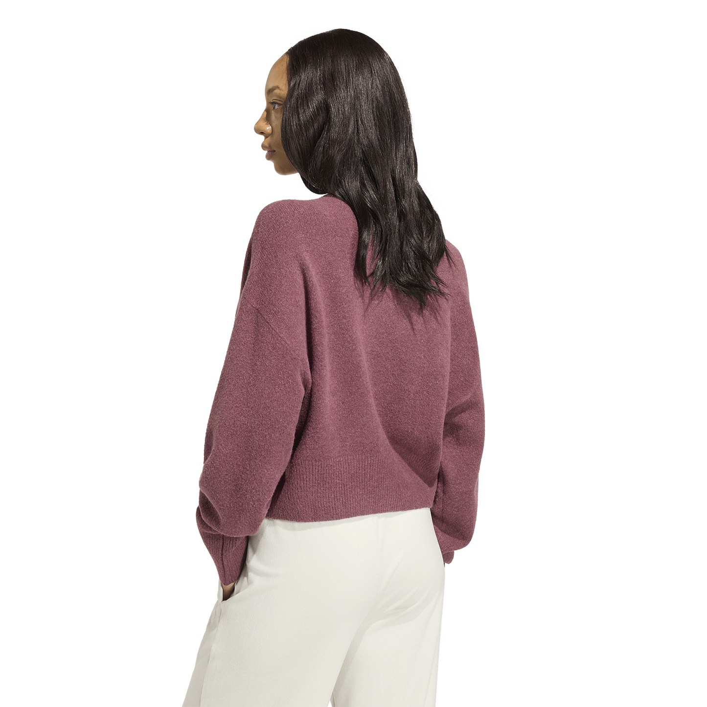 adidas Originals Essentials Knit Cardigan - Women's - Quiet Crimson
