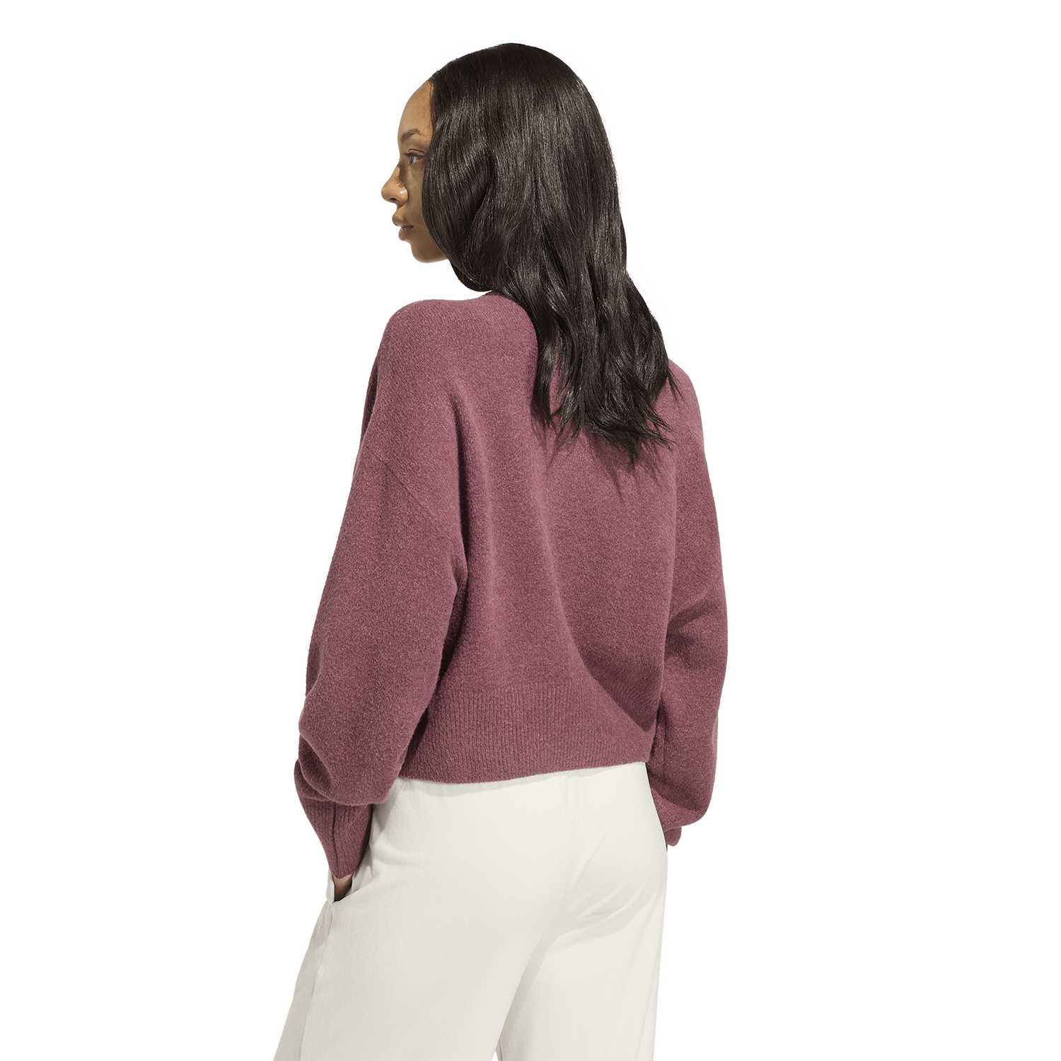 adidas Originals Essentials Knit Cardigan - Women's - Quiet Crimson