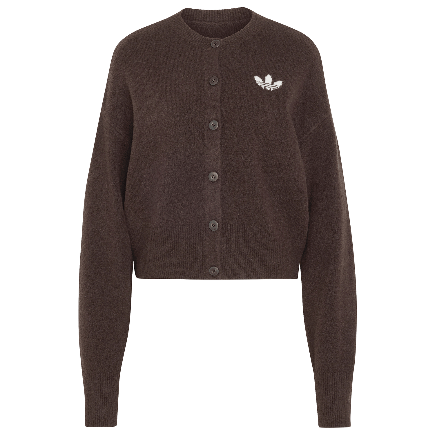 adidas Originals Essentials Knit Cardigan - Women's - Aurora Coffee