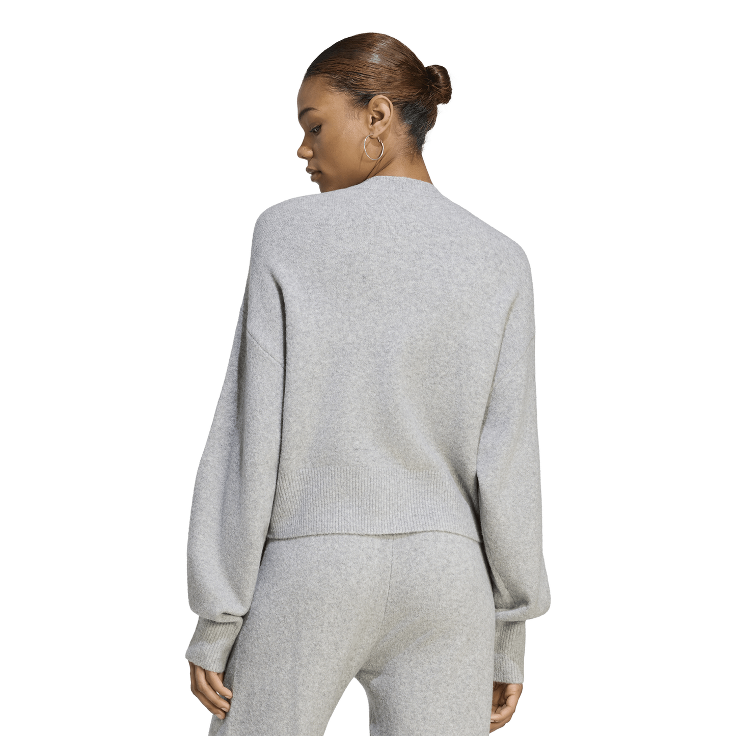 adidas Originals Essentials Knit Cardigan - Women's - Medium Grey Heather