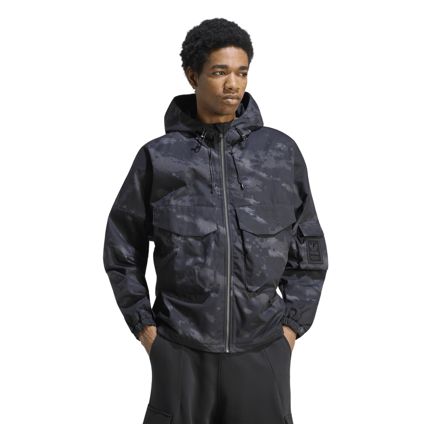 adidas Originals Camo Jacket - Men's - Black