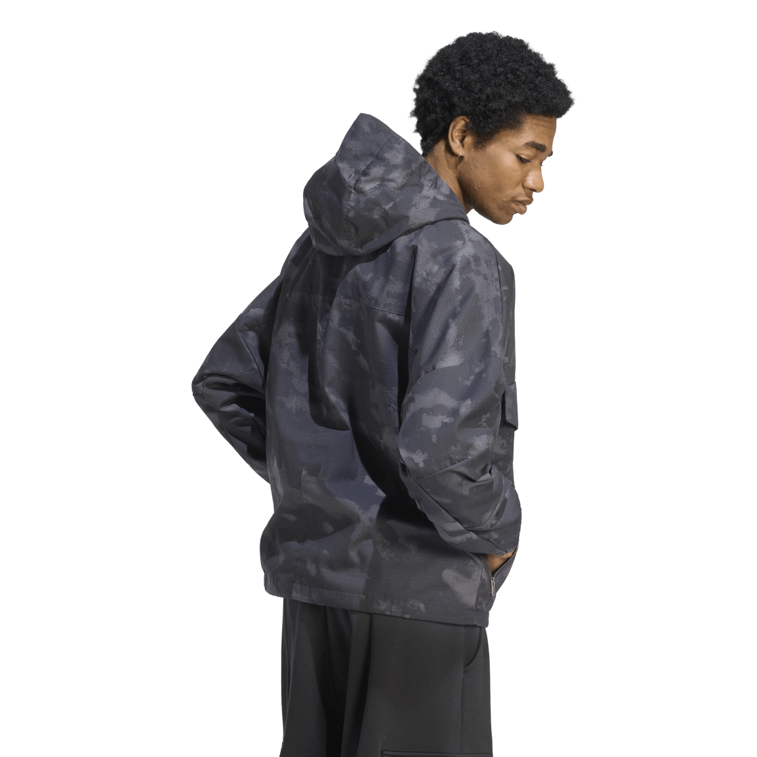 adidas Originals Camo Jacket - Men's - Black