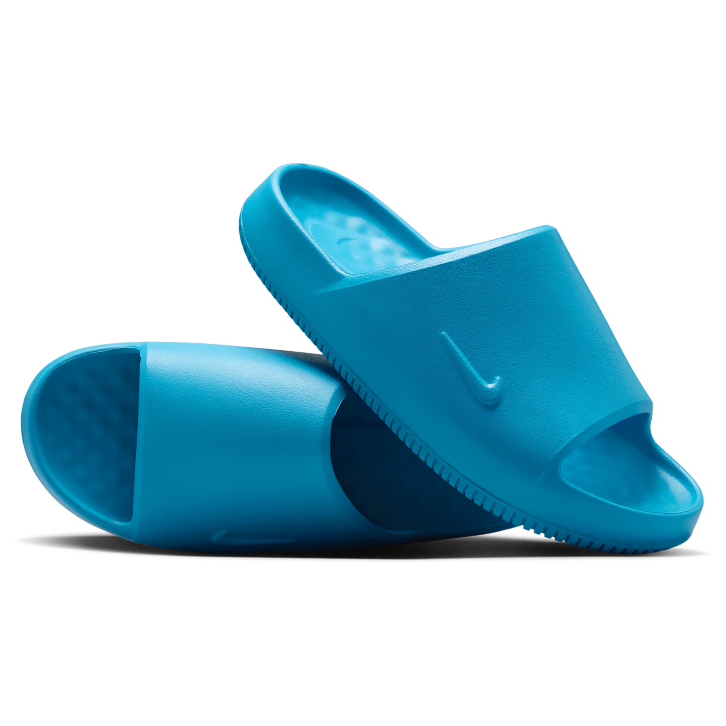Nike Calm Slides 2.0 - Men's - Light Current Blue/Light Current Blue