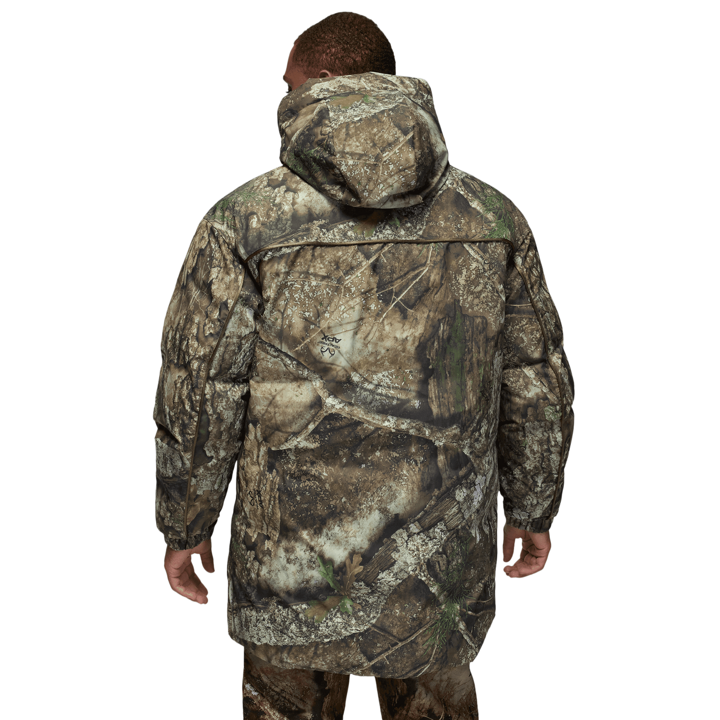 Jordan MJ Flight Down Parka RLT - Men's - Sail/Black/Medium Olive