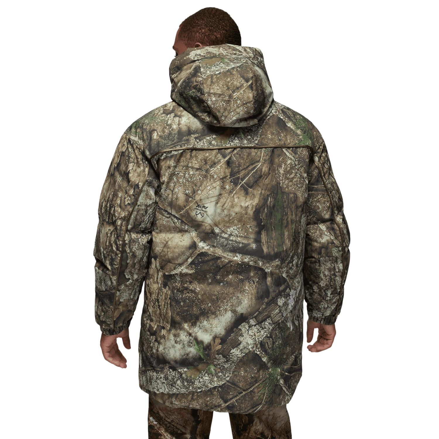 Jordan MJ Flight Down Parka RLT - Men's - Sail/Black/Medium Olive