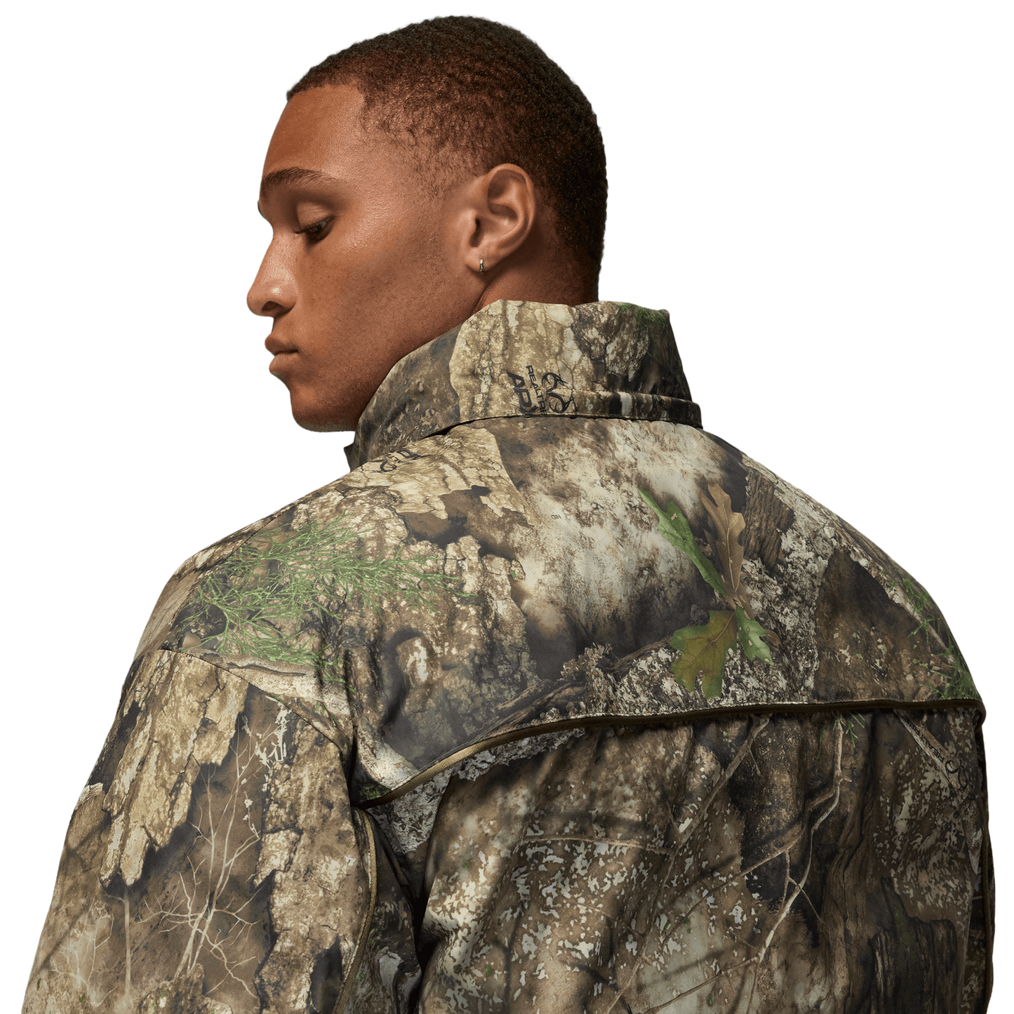 Jordan MJ Flight Down Parka RLT - Men's - Sail/Black/Medium Olive