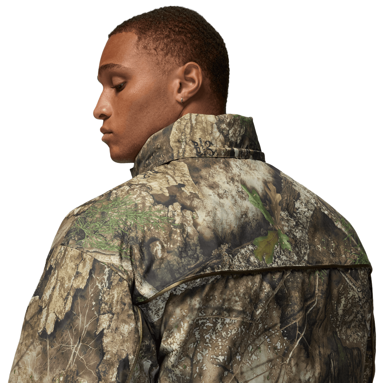 Jordan MJ Flight Down Parka RLT - Men's - Sail/Black/Medium Olive