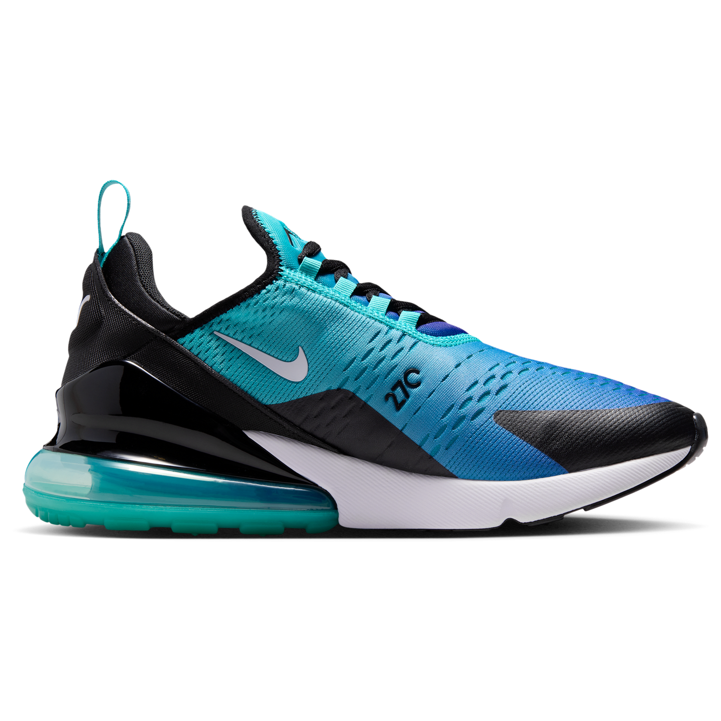 Nike Air Max 270 - Men's - White/Dusty Cactus/Hyper Royal