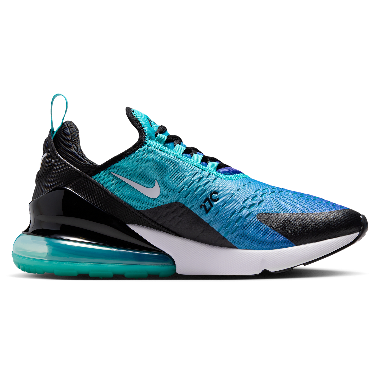 Nike Air Max 270 - Men's - White/Dusty Cactus/Hyper Royal