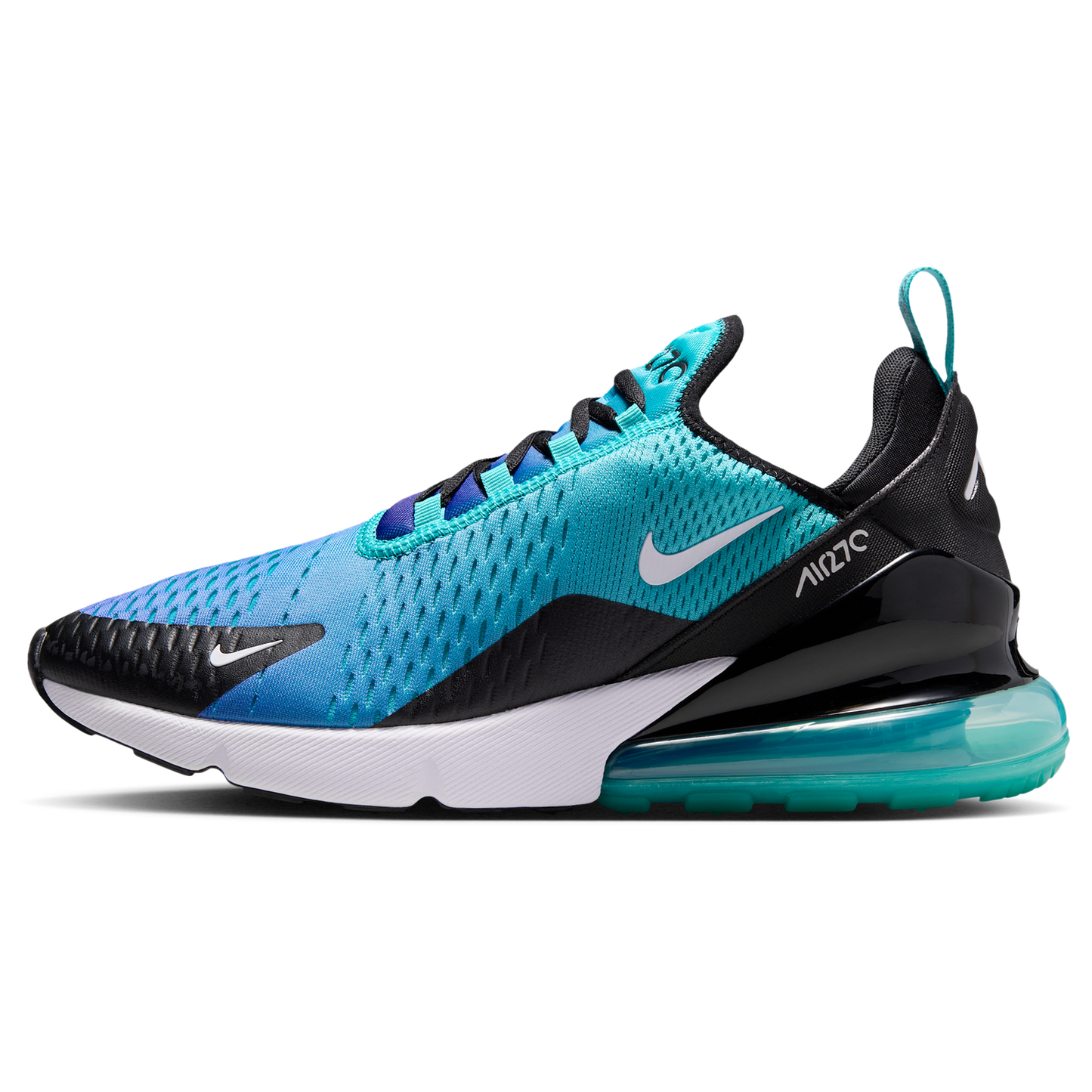 Nike Air Max 270 - Men's - White/Dusty Cactus/Hyper Royal