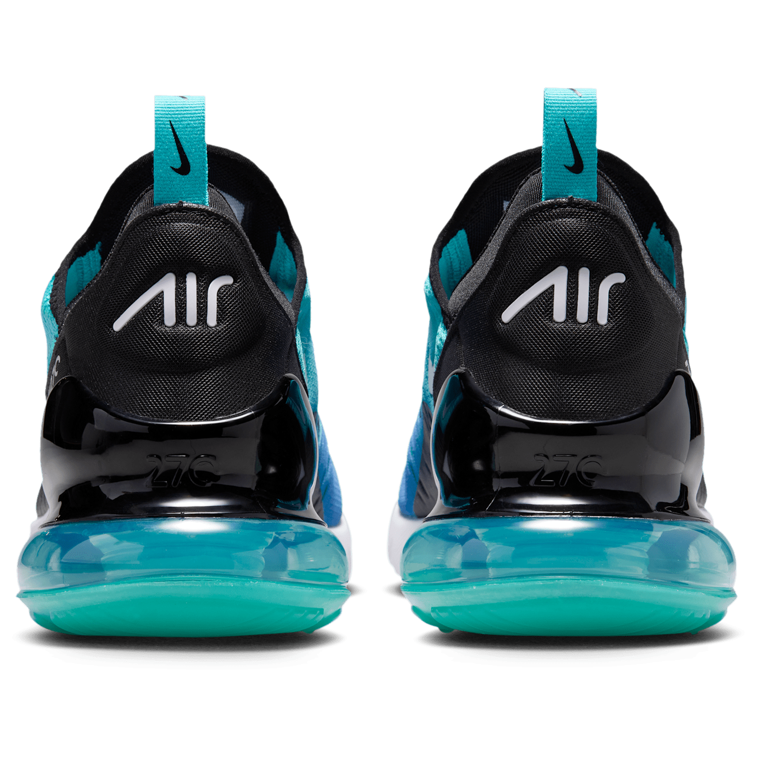 Nike Air Max 270 - Men's - White/Dusty Cactus/Hyper Royal