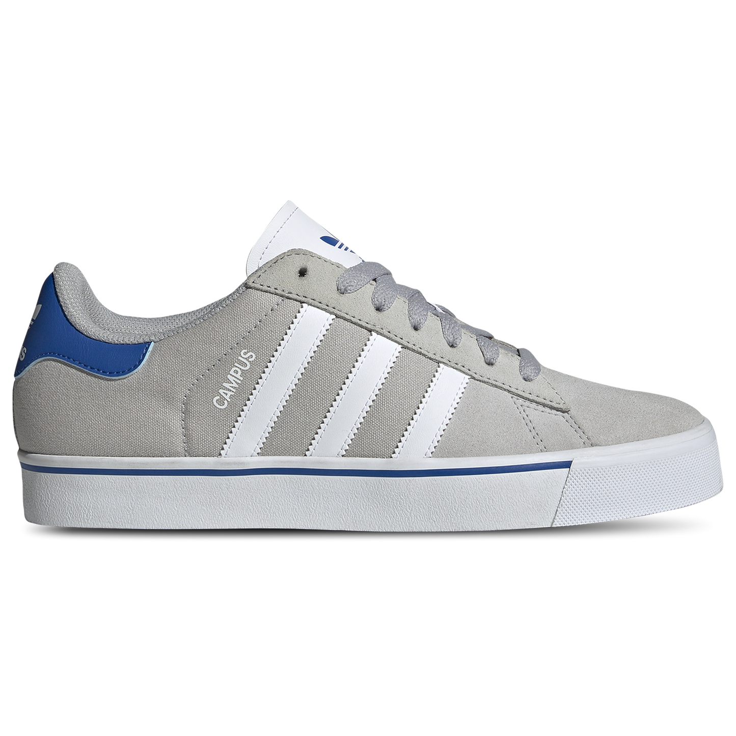adidas Originals Campus Vulcanized - Men's - Grey/White/Blue