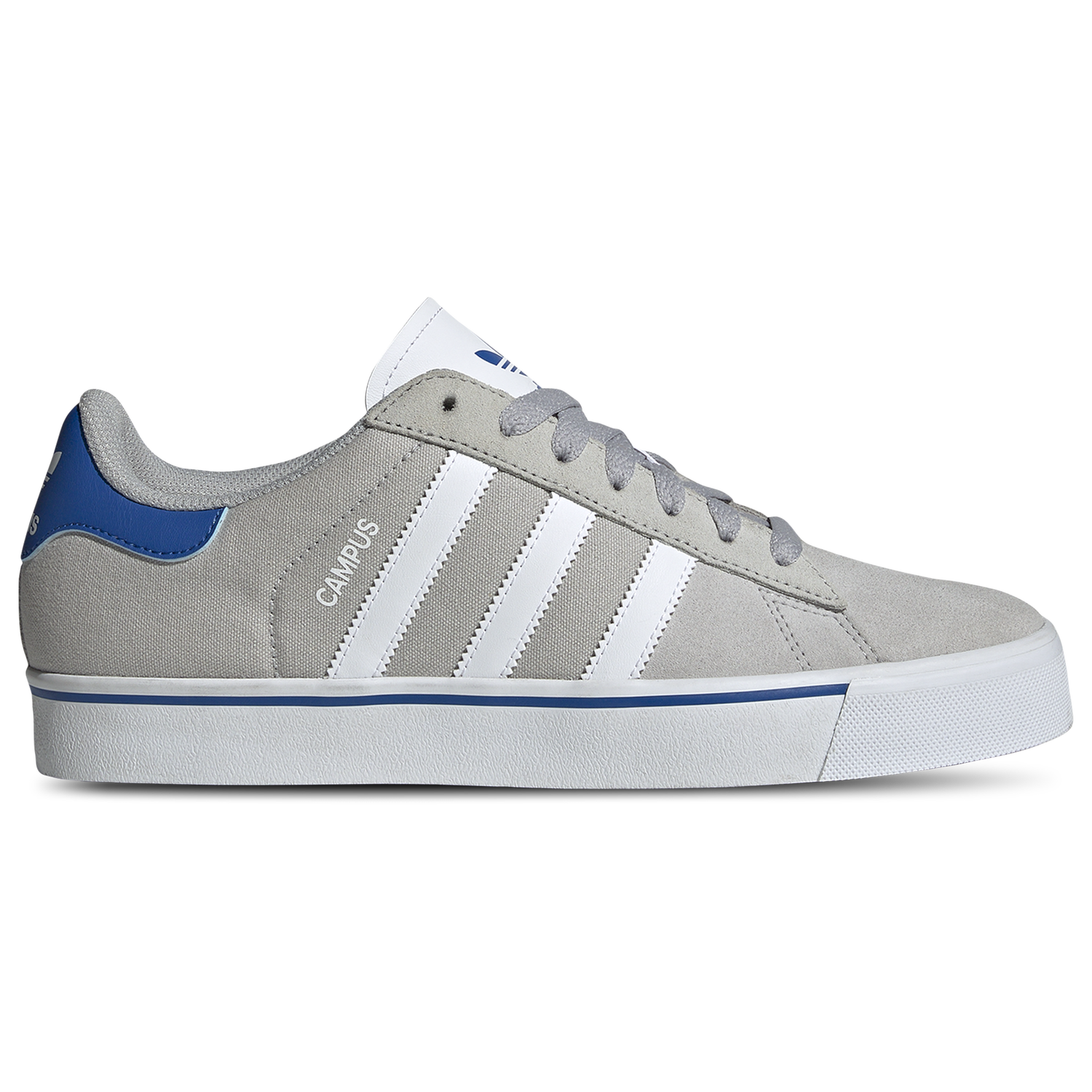 adidas Originals Campus Vulcanized - Men's - Grey/White/Blue