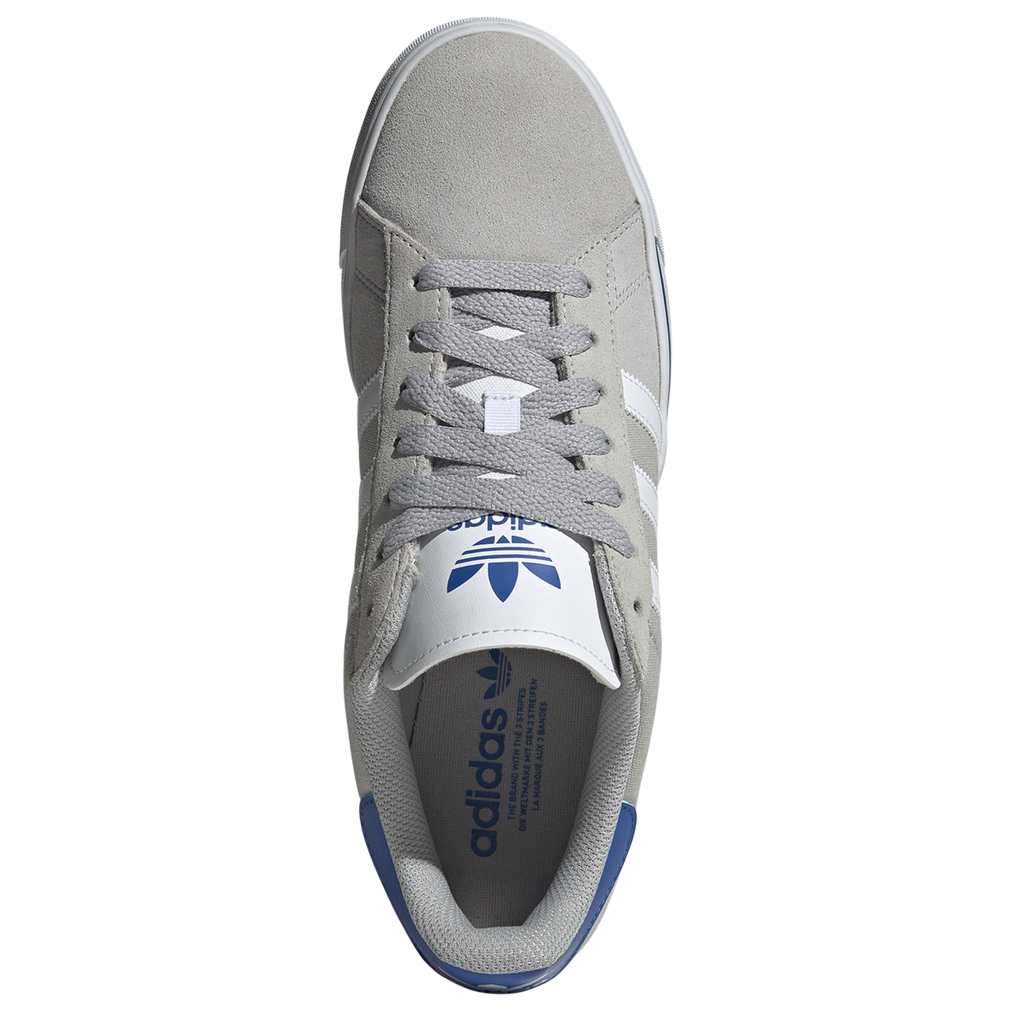 adidas Originals Campus Vulcanized - Men's - Grey/White/Blue