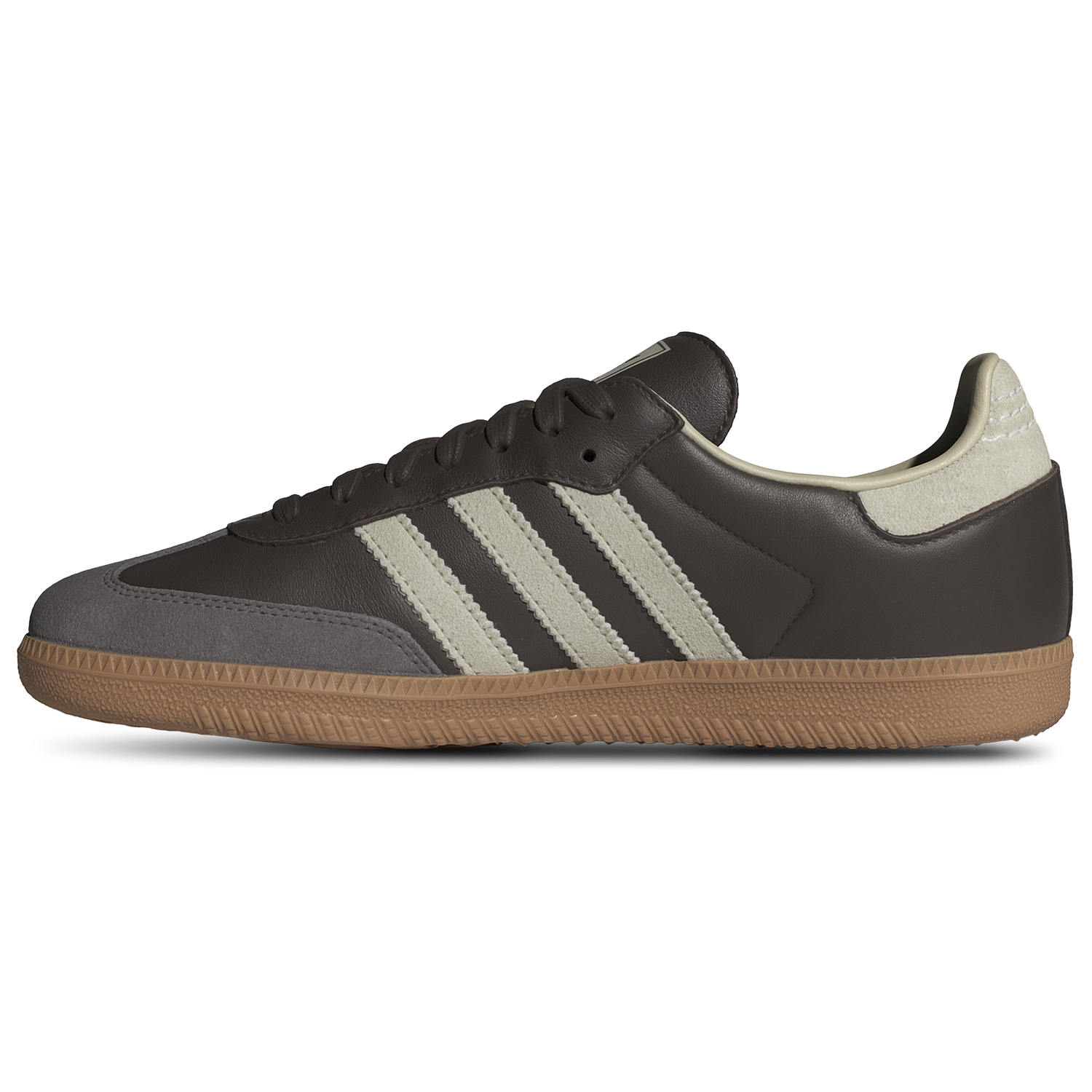 adidas Originals Samba - Men's - Brown/Gold Metallic/Putty Grey