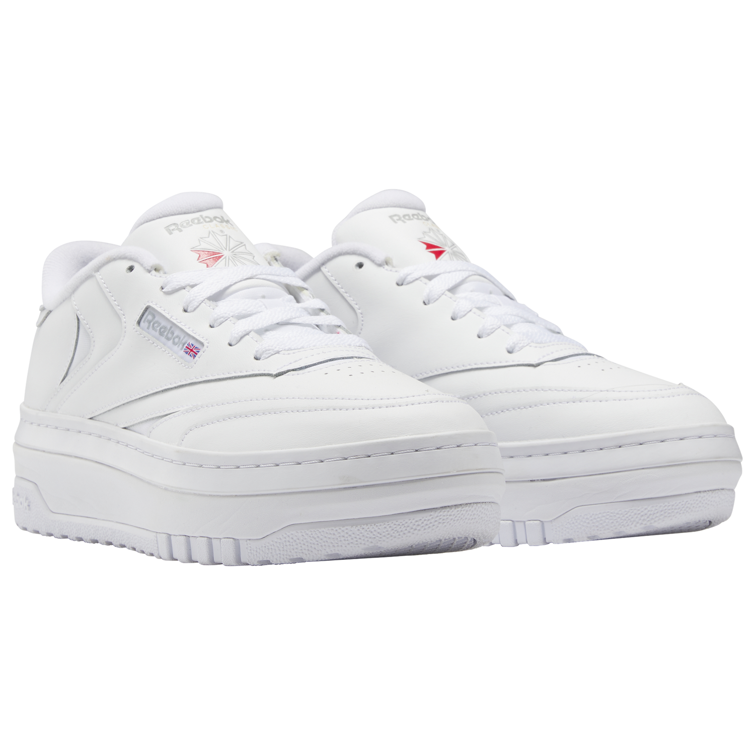 Reebok Club C Extra - Women's - White/White/Pure Grey