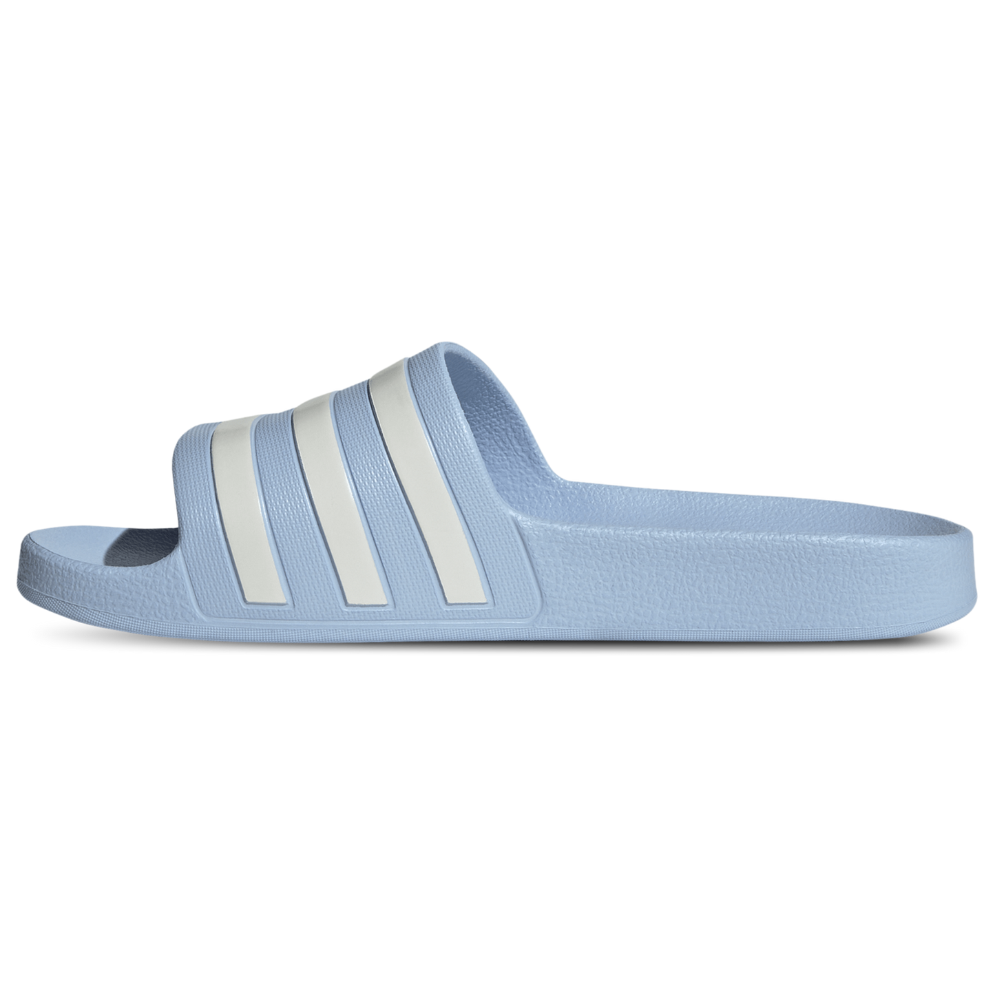 adidas Adilette Aqua Slides - Women's - Zero Met/Zero Met/Glow Blue