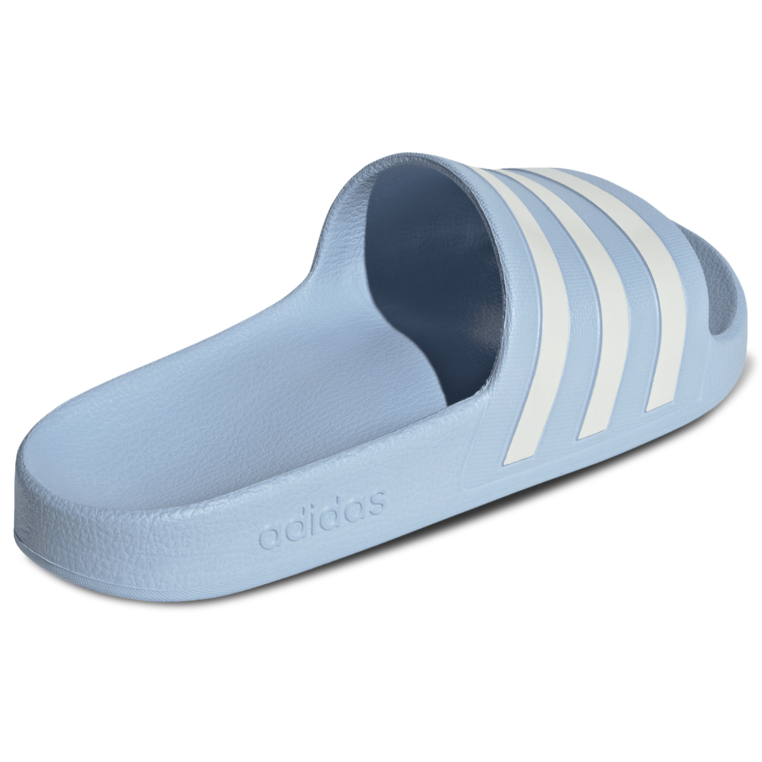 adidas Adilette Aqua Slides - Women's - Zero Met/Zero Met/Glow Blue