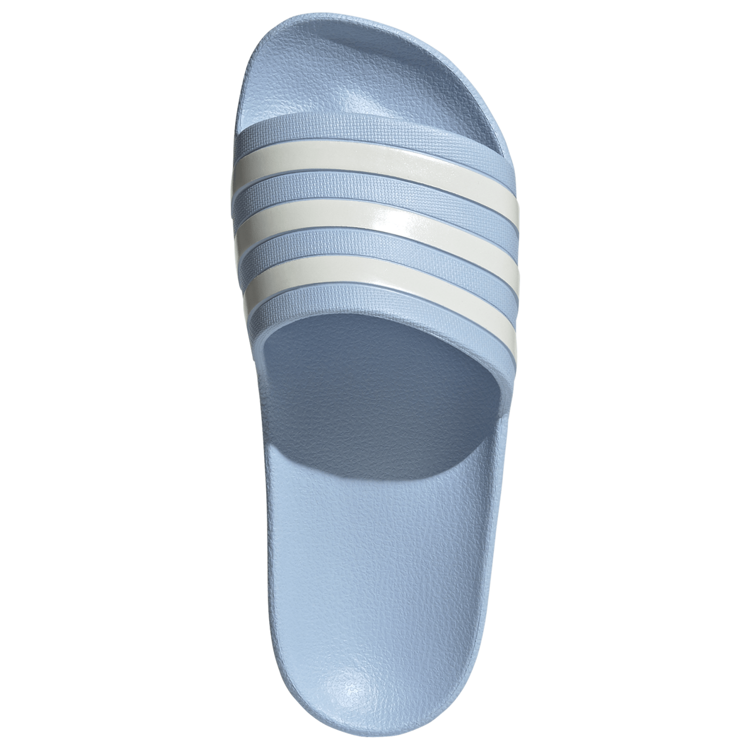 adidas Adilette Aqua Slides - Women's - Zero Met/Zero Met/Glow Blue