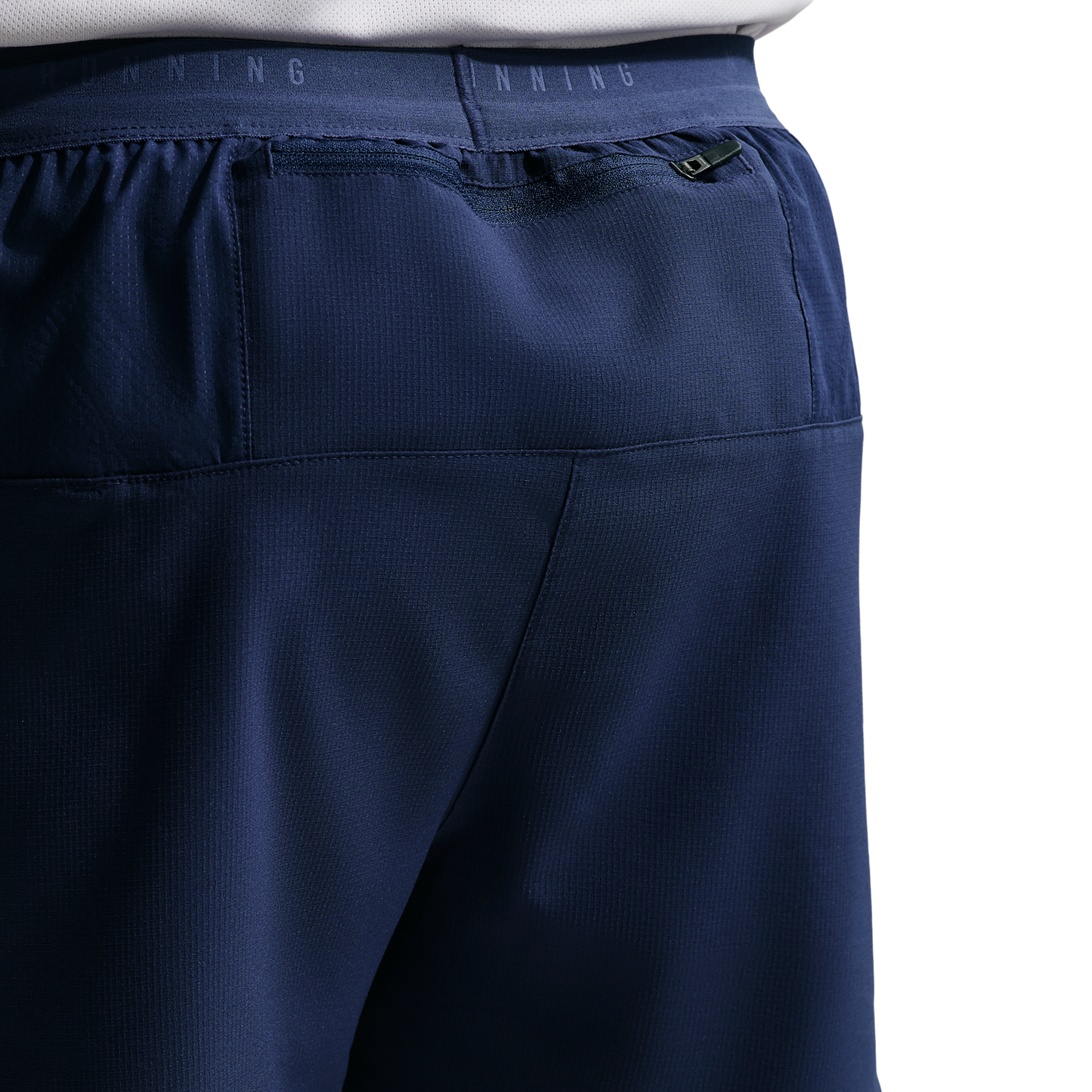 Nike Dri-FIT Stride 5in Brief-Lined Shorts - Men's - Midnight Navy/Reflective Silver