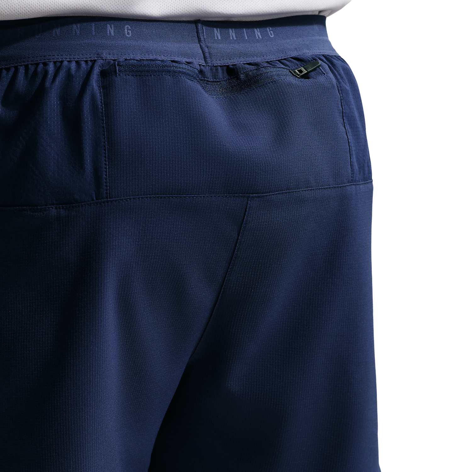 Nike Dri-FIT Stride 5in Brief-Lined Shorts - Men's - Midnight Navy/Reflective Silver