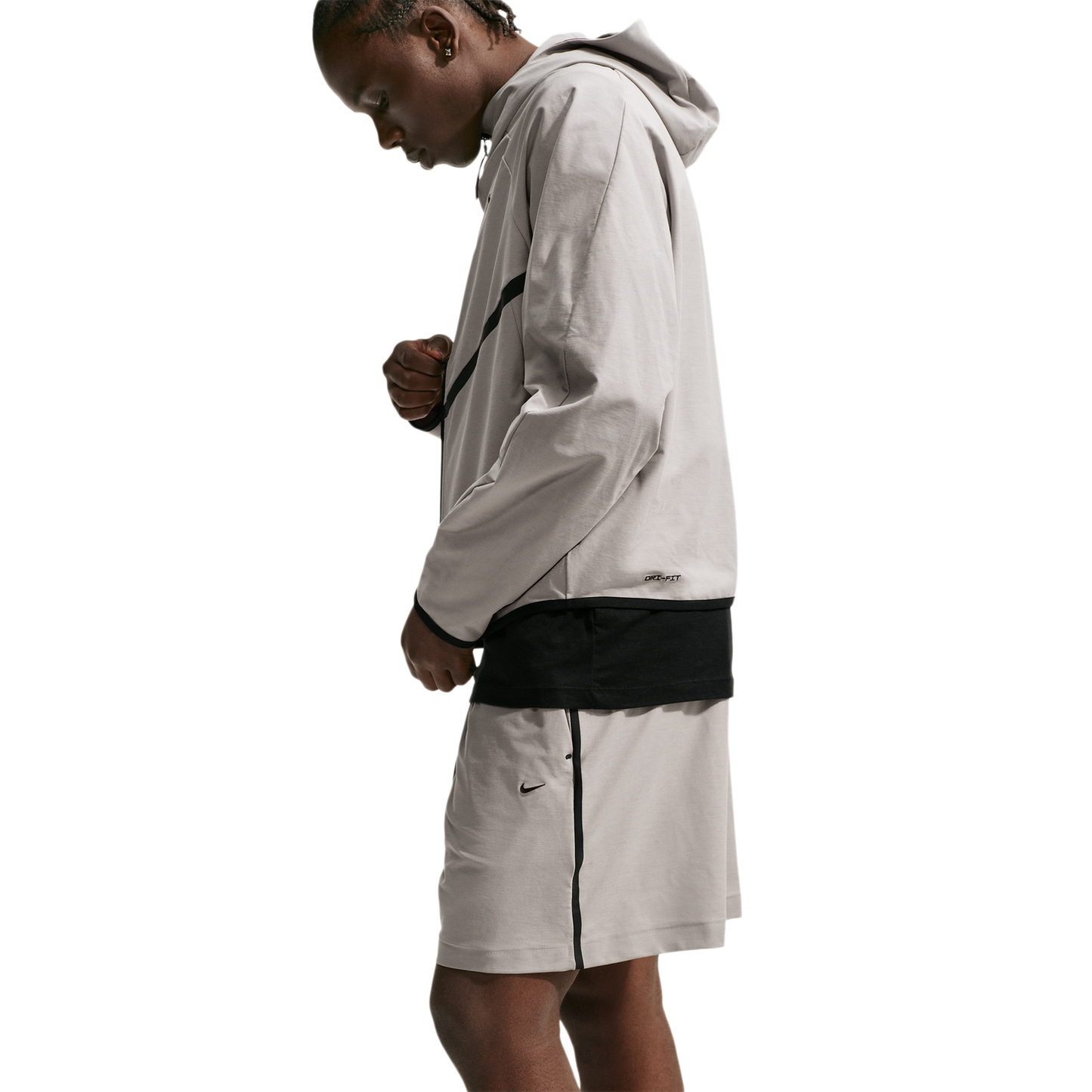 Nike Tech Shori Knit Shorts - Men's - Black/College Grey