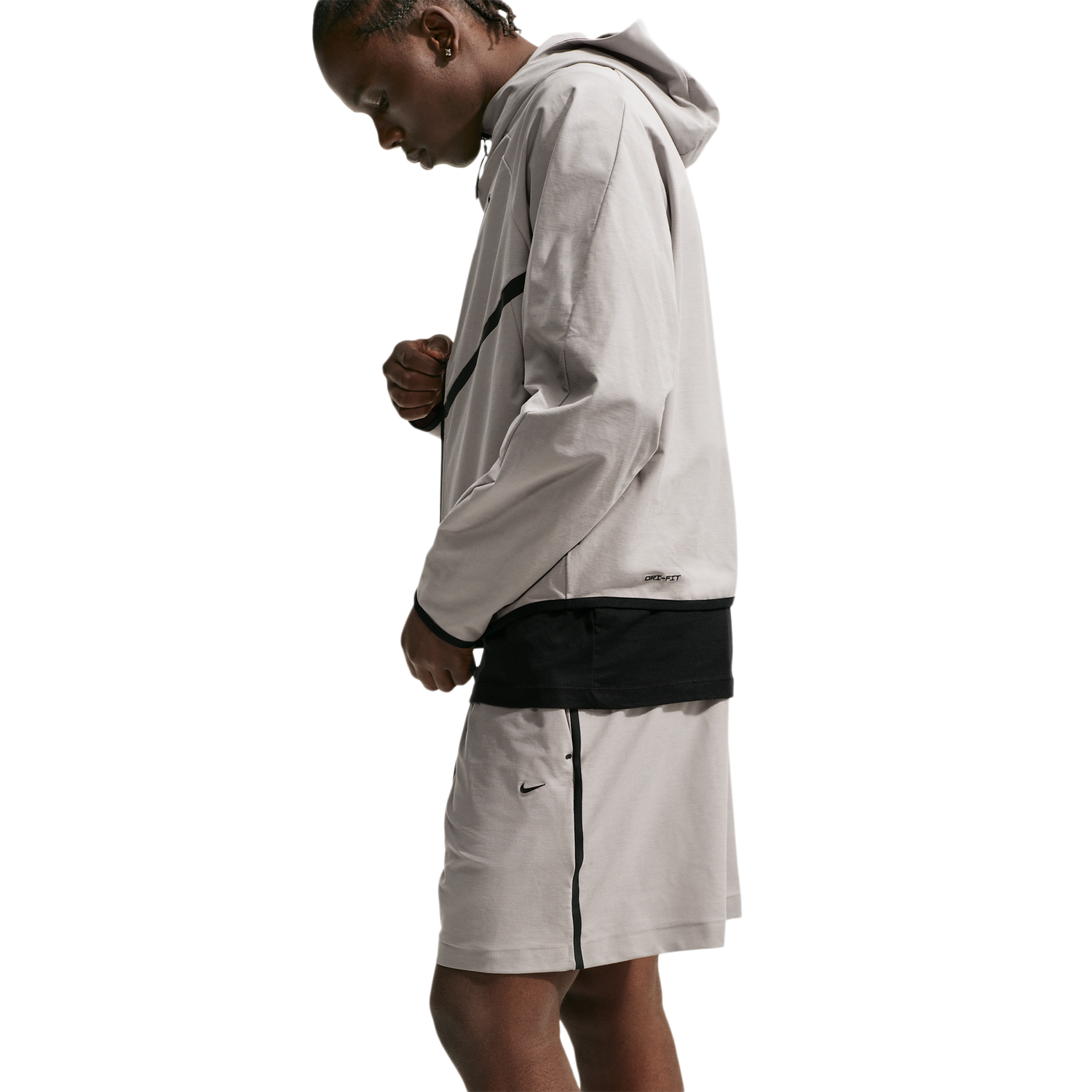Nike Tech Shori Knit Shorts - Men's - Black/College Grey