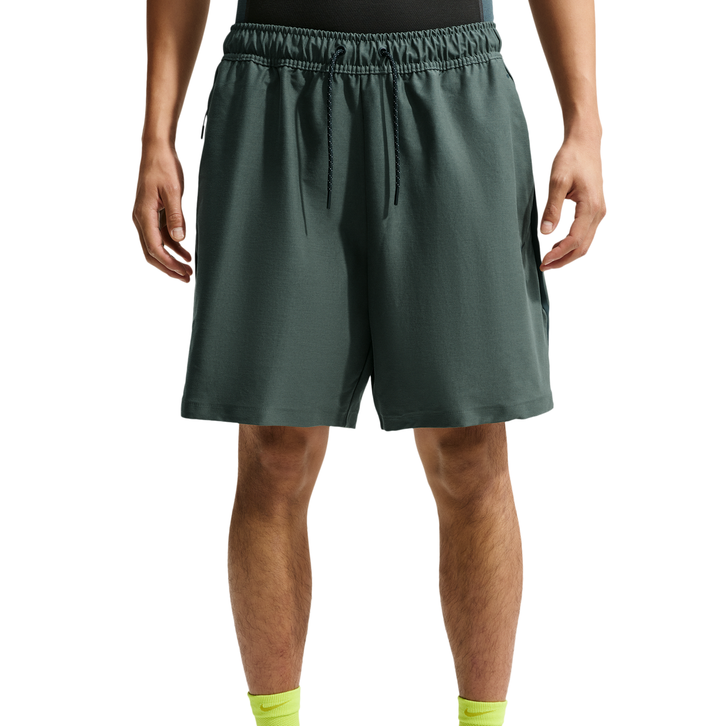 Nike Tech Shori Knit Shorts - Men's - Camo Green/Black