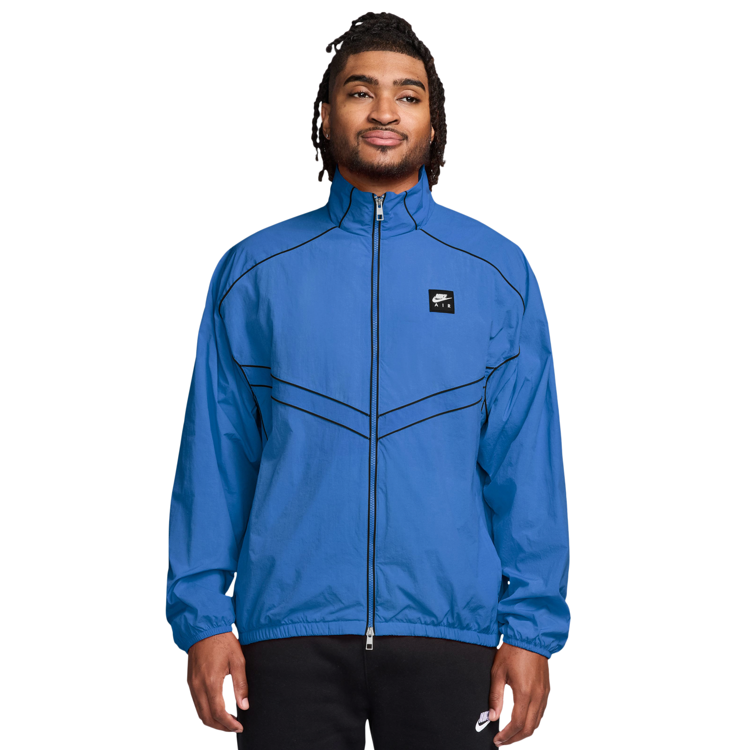 Nike Air Windrunner Track Jacket - Men's - Blue/Black