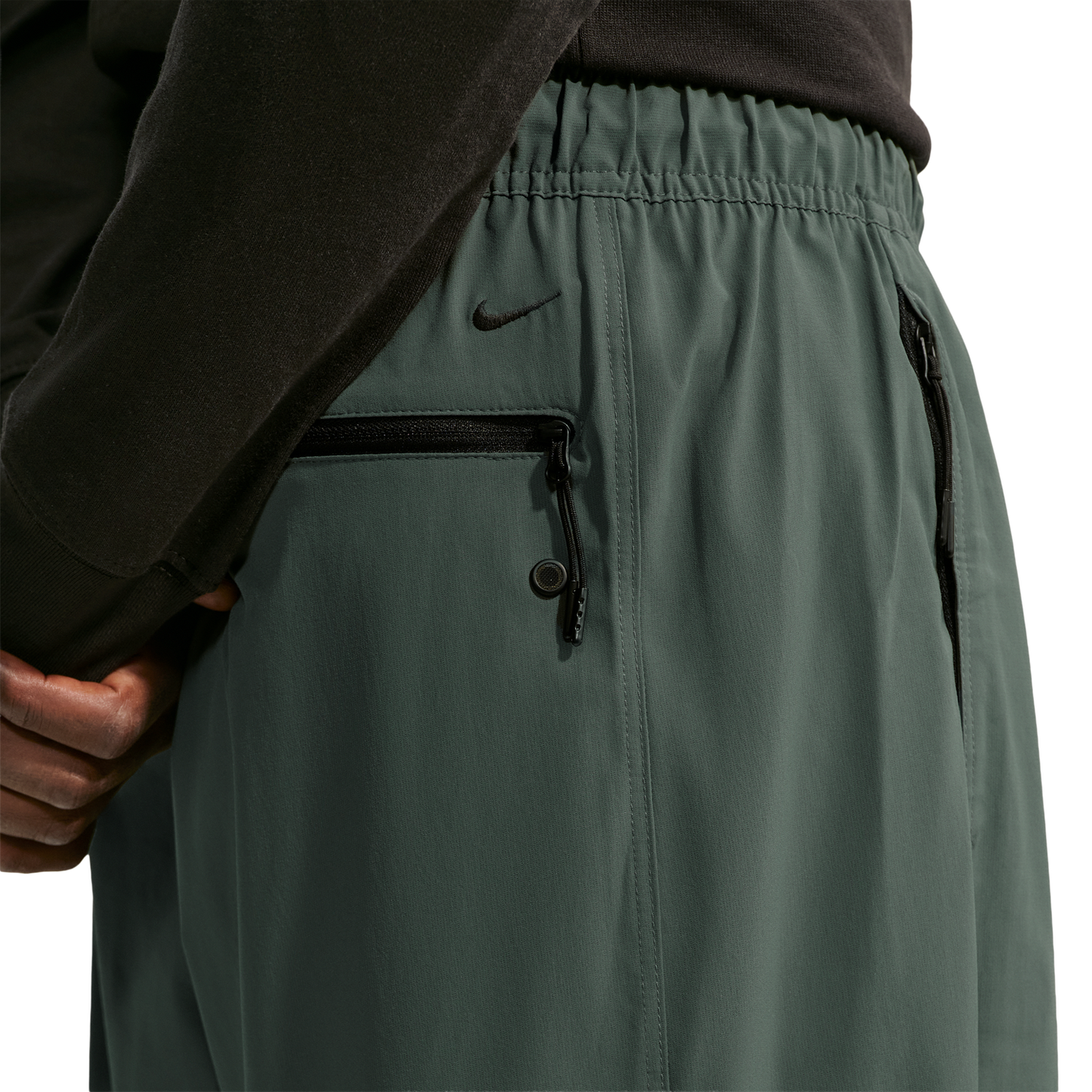 Nike Dri-Fit Tech Helios Sun Pant - Men's - Black/Camo Green