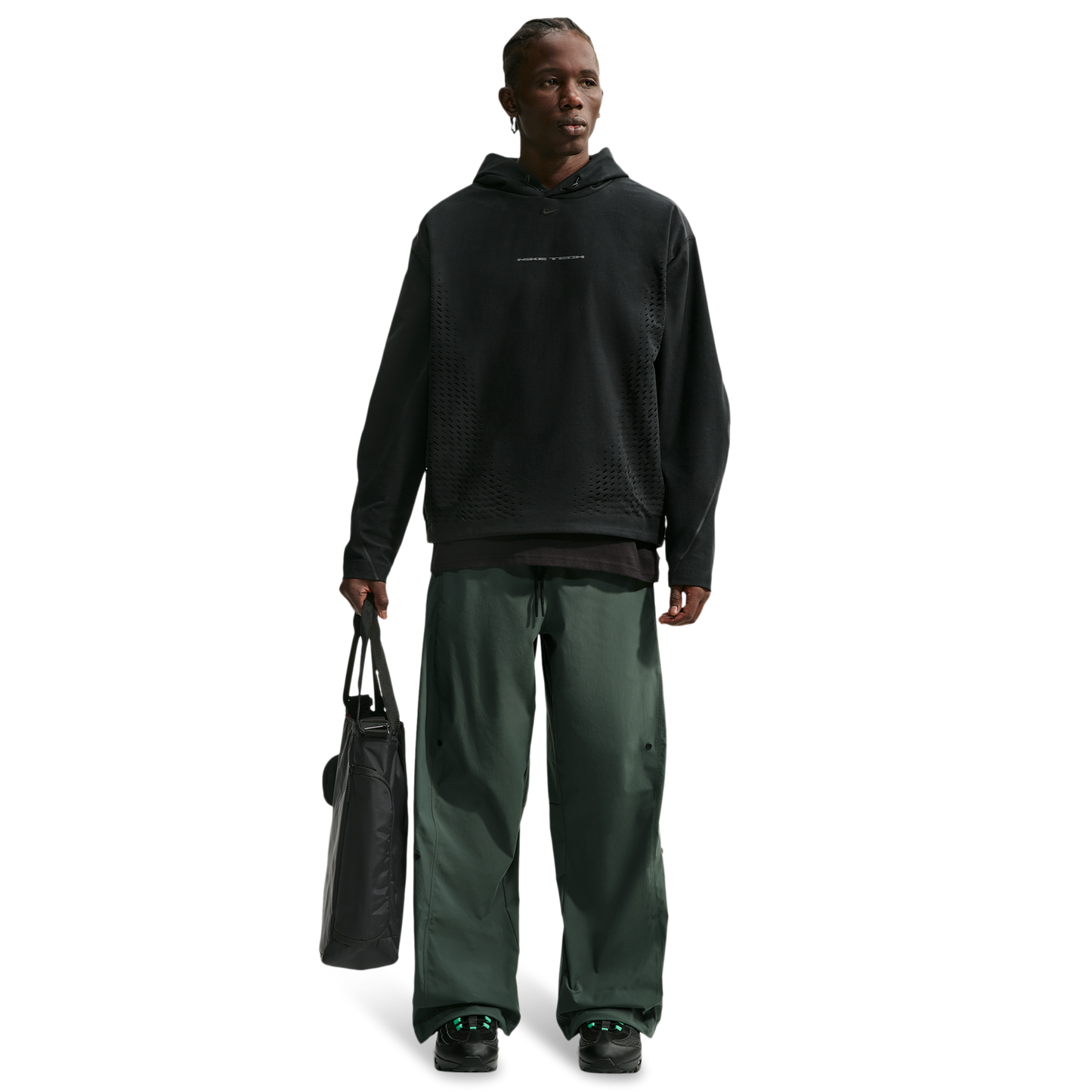 Nike Dri-Fit Tech Helios Sun Pant - Men's - Black/Camo Green