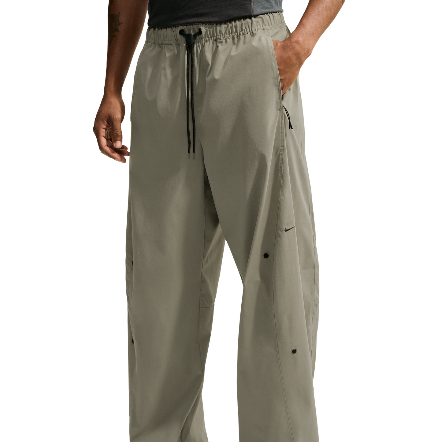 Nike Dri-Fit Tech Helios Sun Pant - Men's - Black/Light Army