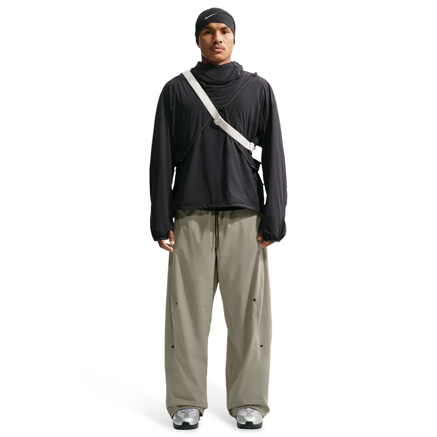 Nike Dri-Fit Tech Helios Sun Pant - Men's - Black/Light Army