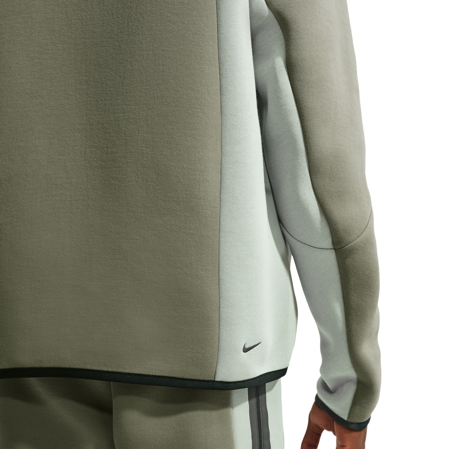 Nike Tech Fleece Pro Wear Full-Zip Jacket - Men's - Silver Sage/Jade Horizon/Black