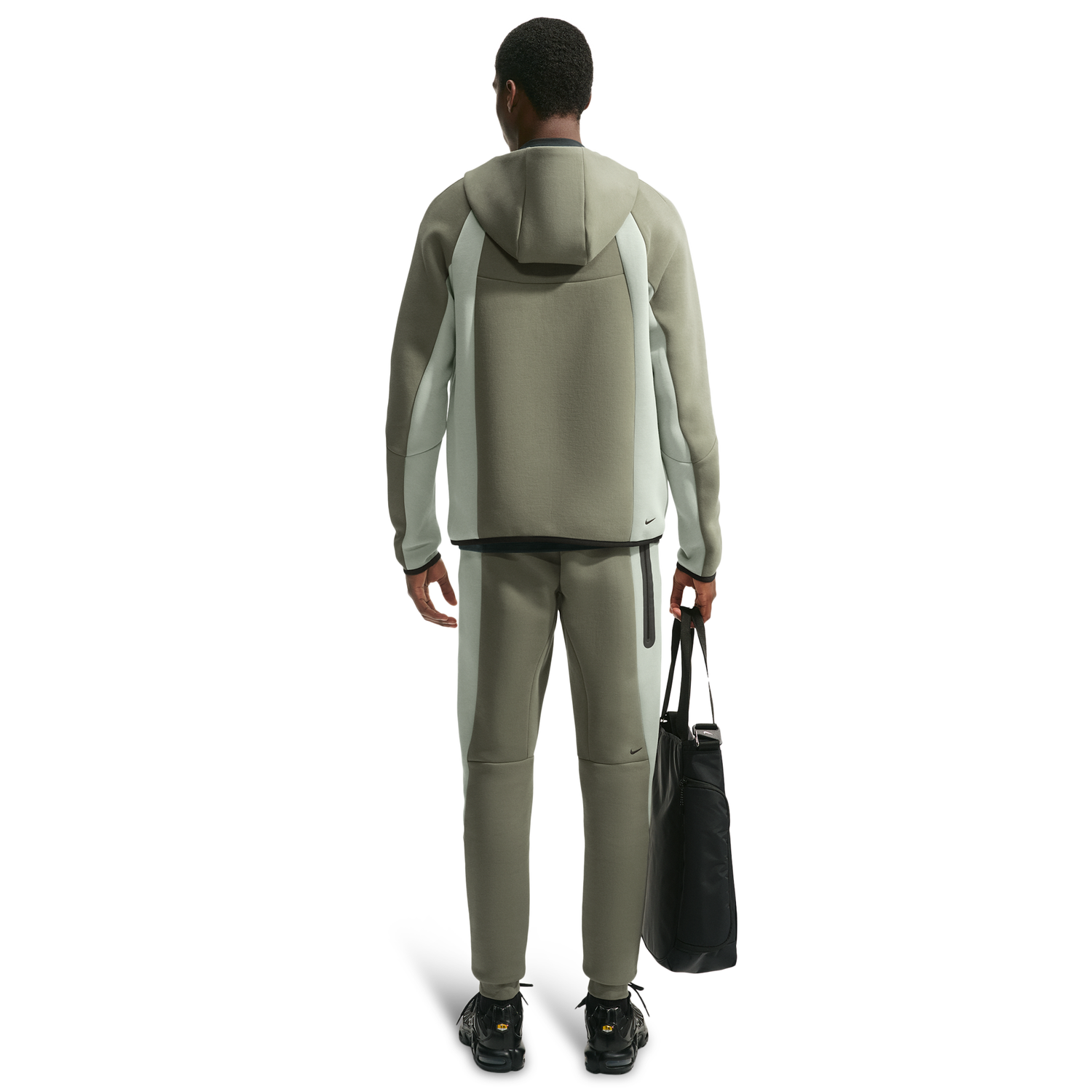 Nike Tech Fleece Pro Wear Full-Zip Jacket - Men's - Silver Sage/Jade Horizon/Black