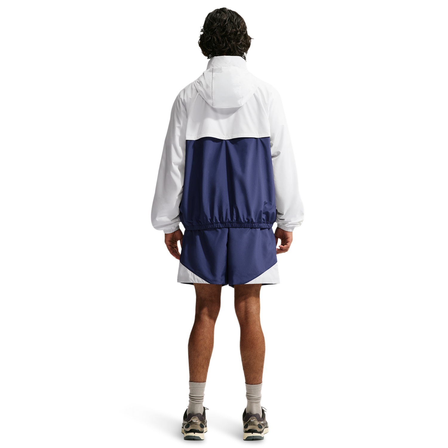 Nike Windrunner Lightweight HZ Jacket - Men's - Blue Void/Light Crimson/Summit White