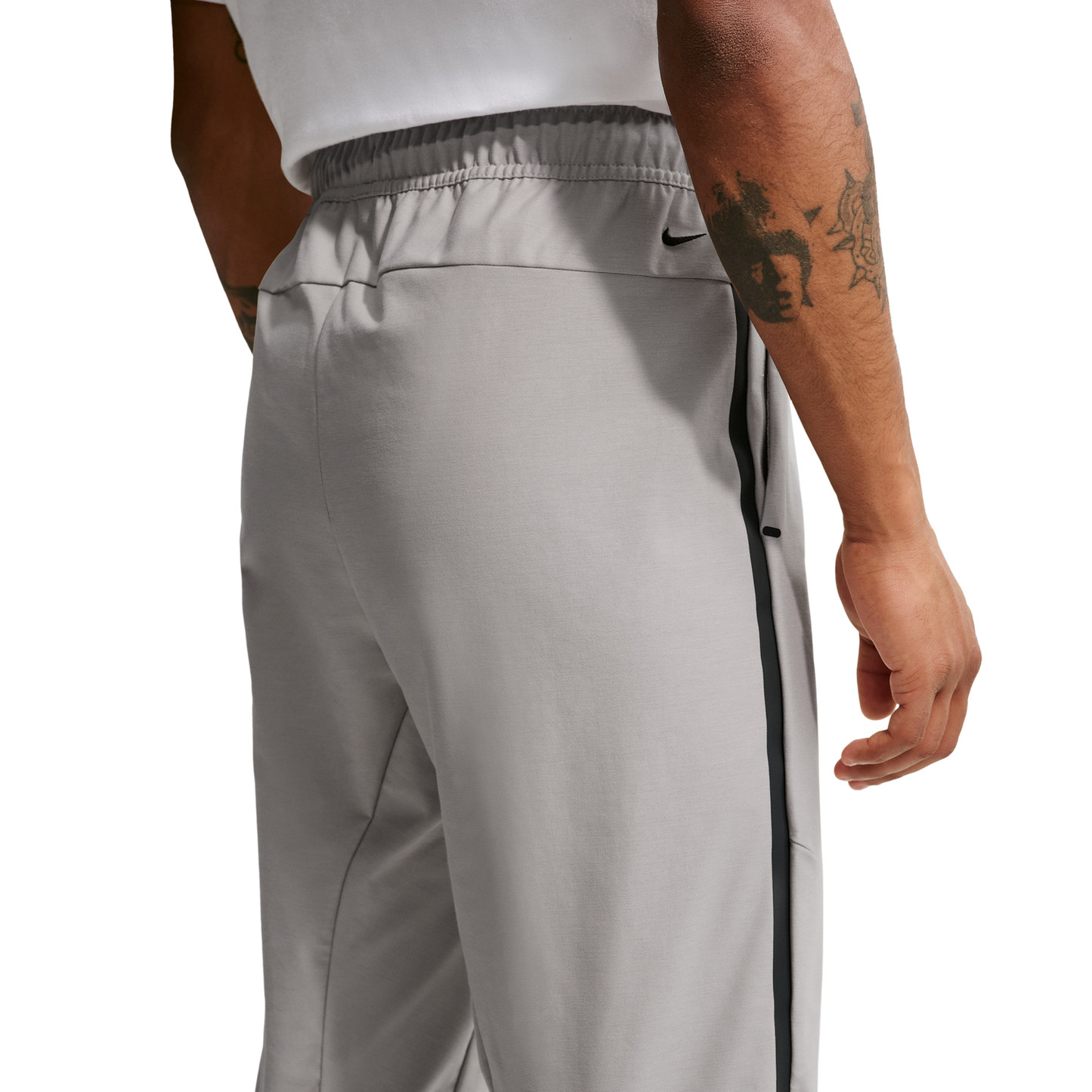 Nike Tech Shori Knit Drill Pant - Men's - College Grey/Black